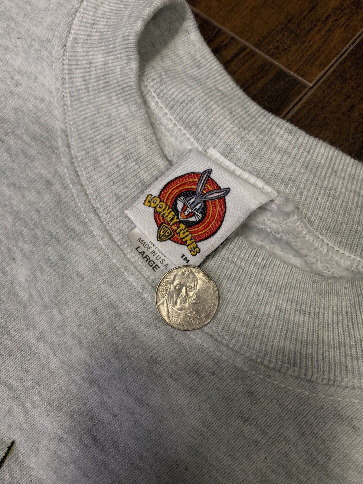Warner Bros Vintage 1997 Tweety Bird Sweatshirt Size US L / EU 52-54 / 3 - 4 Thumbnail