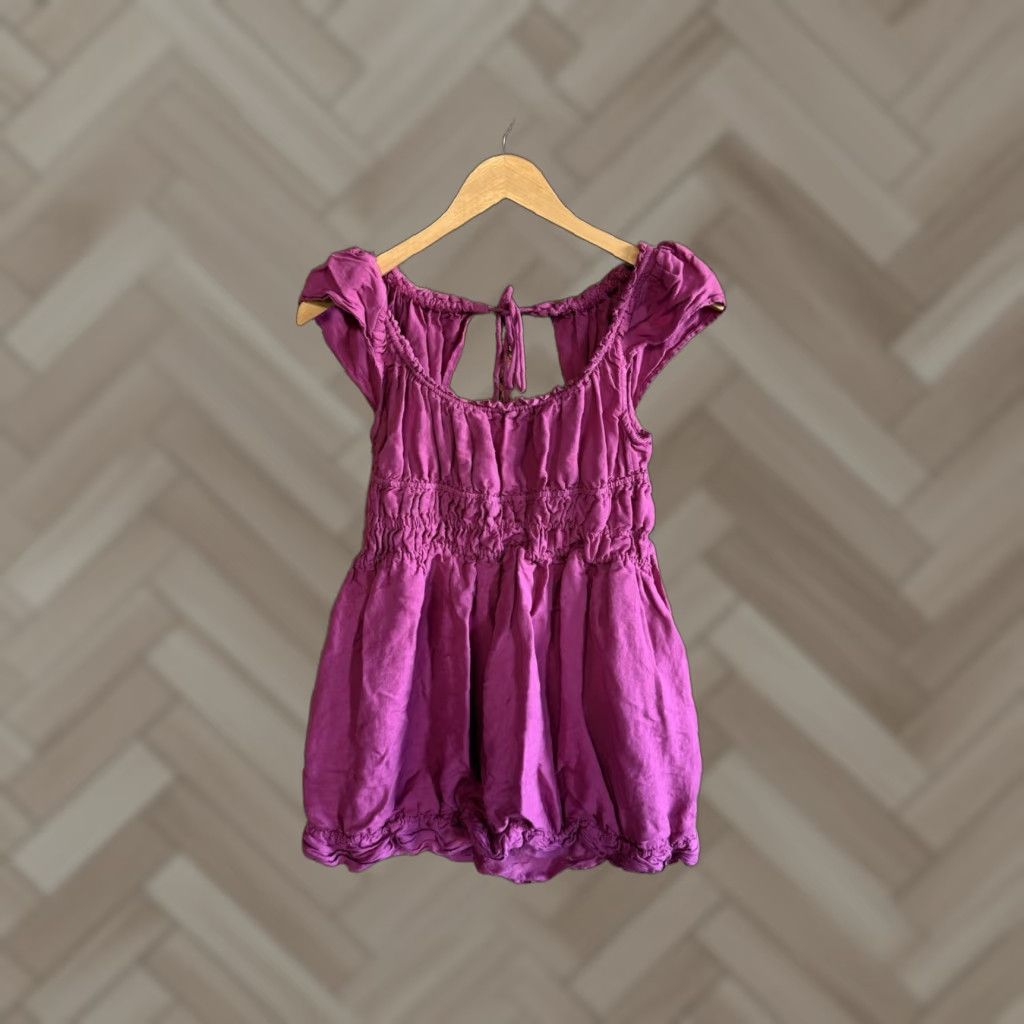 Anthropologie Anthropologie Purple Sleeveless Short Slip Dress M Womens Size 32" / US 10 / IT 46 - 1 Thumbnail