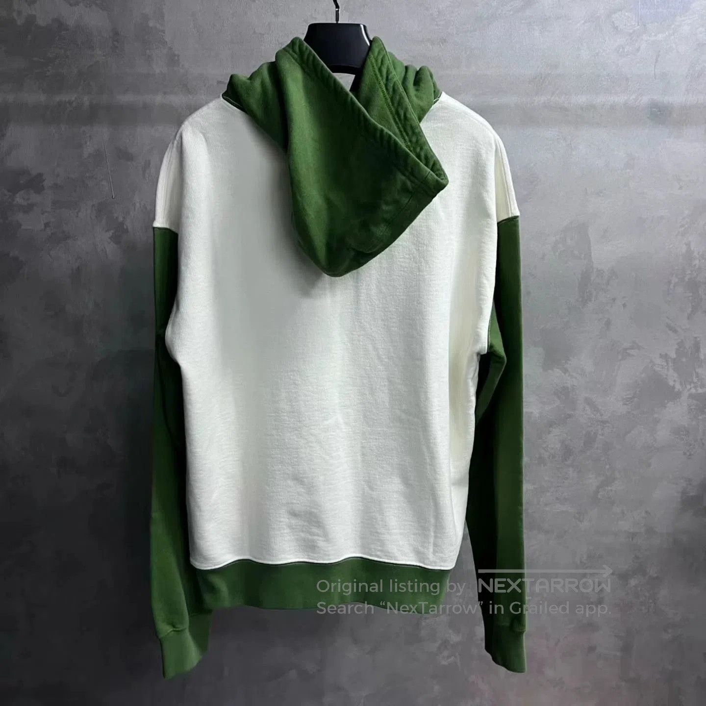 Dior dior white oversized hoodie with green accents. Size US L / EU 52-54 / 3 - 5 Thumbnail