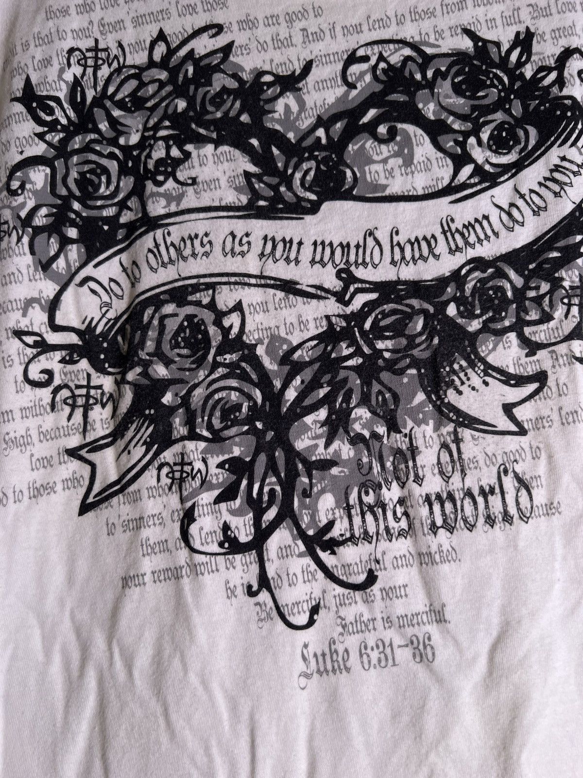 Vintage 2000’s Y2K VTG Vintage NOW Jesus Christ Gothic Goth Shirt Size L / US 10 / IT 46 - 5 Thumbnail