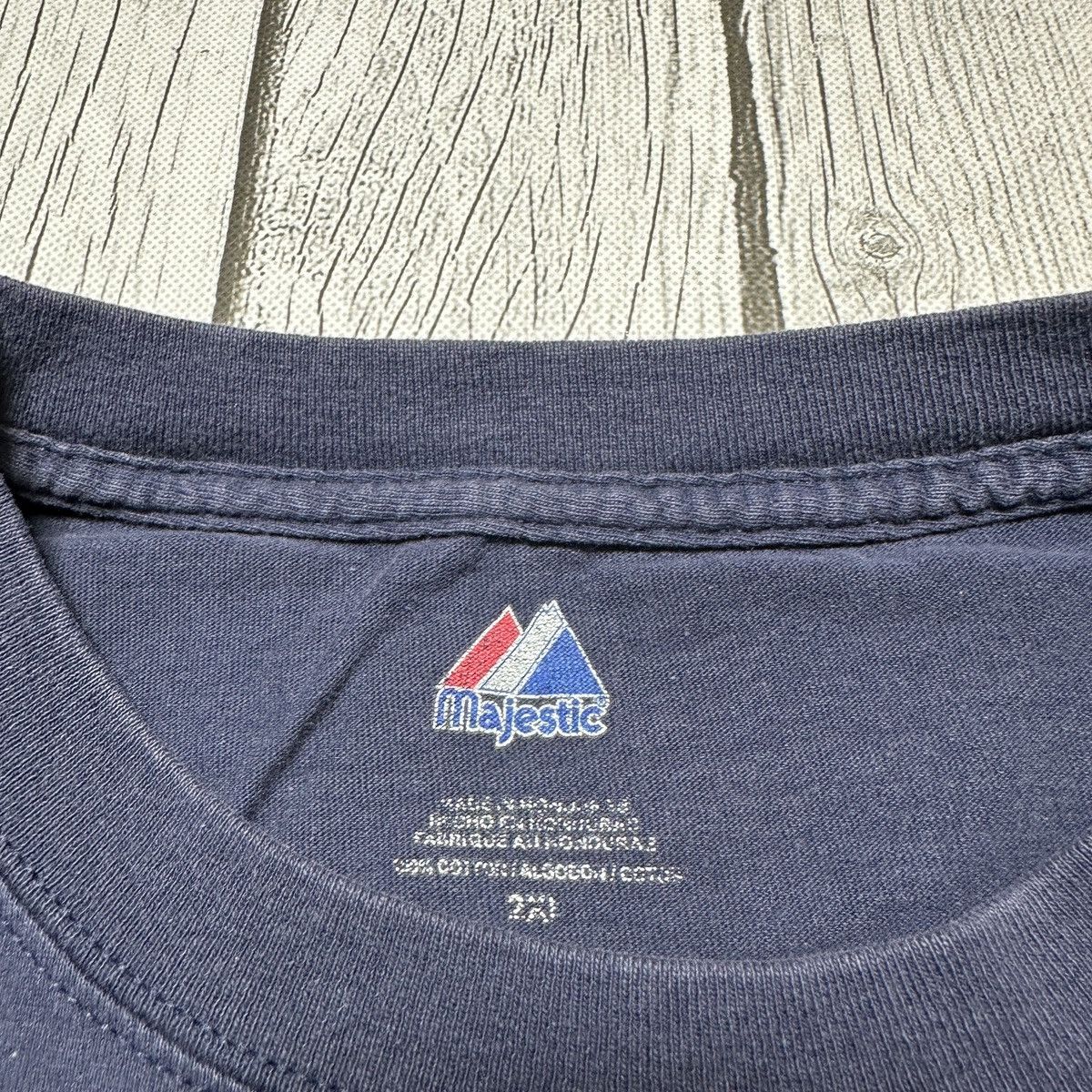 MLB × Majestic × New York Yankees New York Yankees tee Size US XXL / EU 58 / 5 - 5 Thumbnail