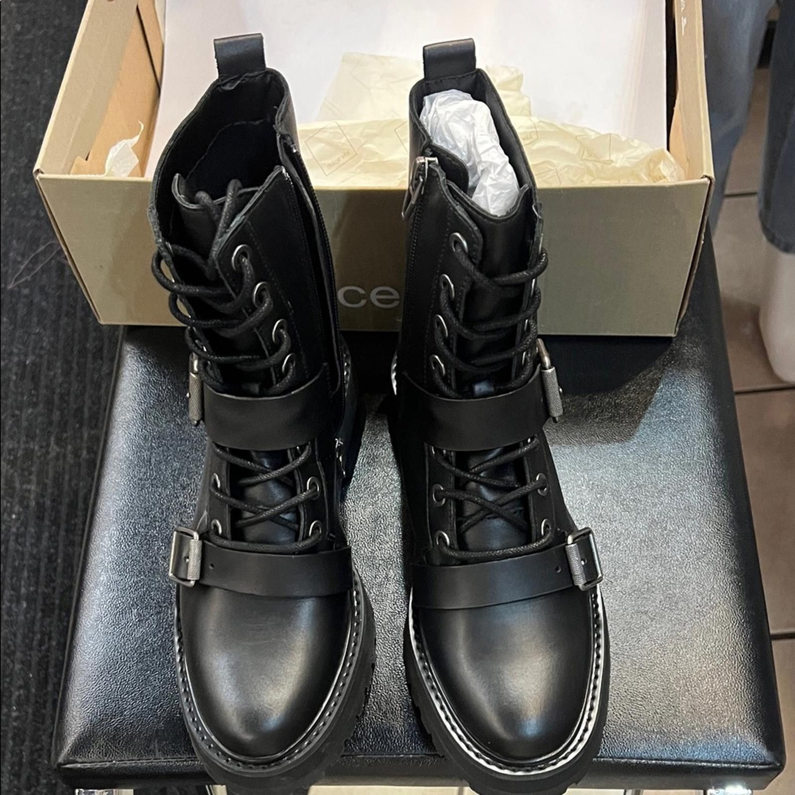 Other Dolce Vita Black Men's Lace-Up Boots Size US 6 / IT 36 - 3 Thumbnail