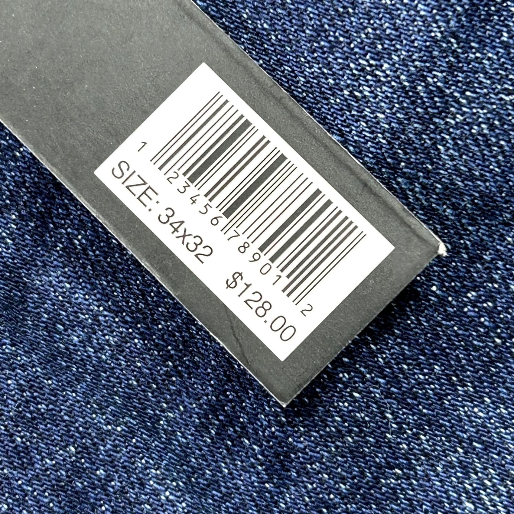 Denime Bruno Cavalli Jeans Mens 34x32 Blue Slim Tapered Stretch Denim Medium Wash Jeans Size US 34 / EU 50 - 4 Thumbnail