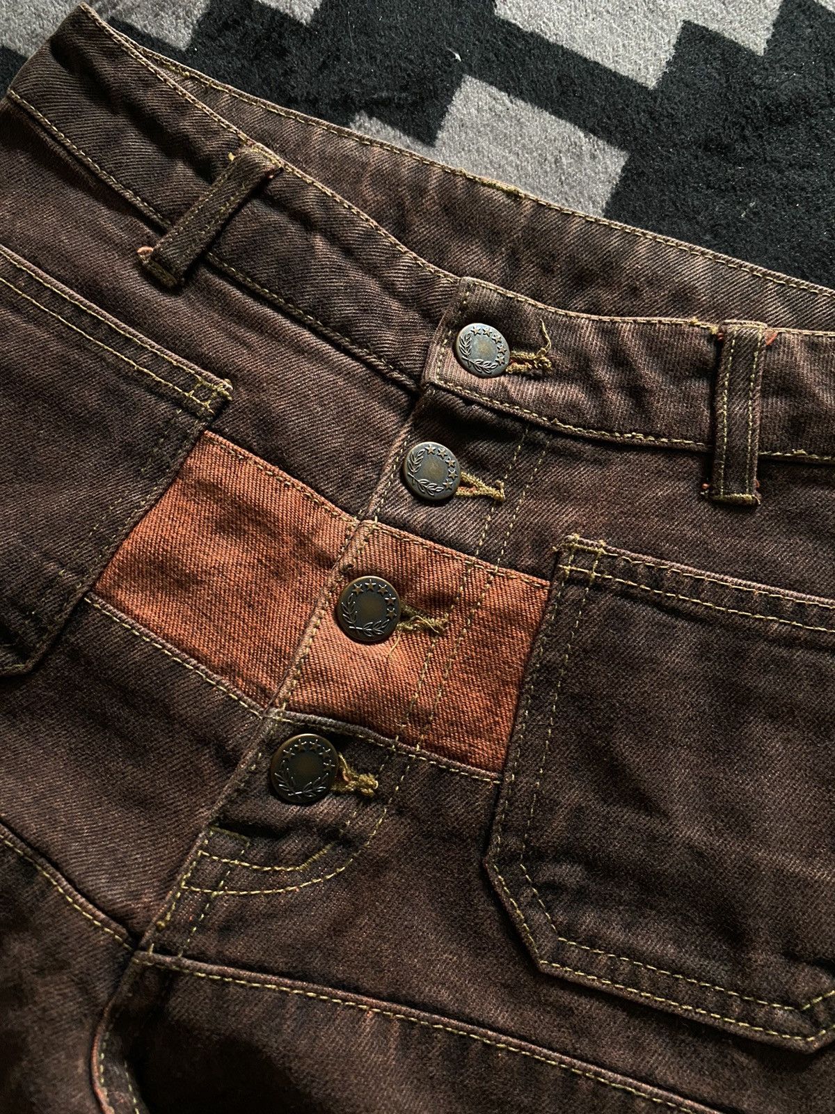 If Six Was Nine × Japanese Brand × Le Grande Bleu (L.G.B.) Hysteric glamour flared style unknwn hagi denim Size US 26 / EU 42 - 6 Thumbnail