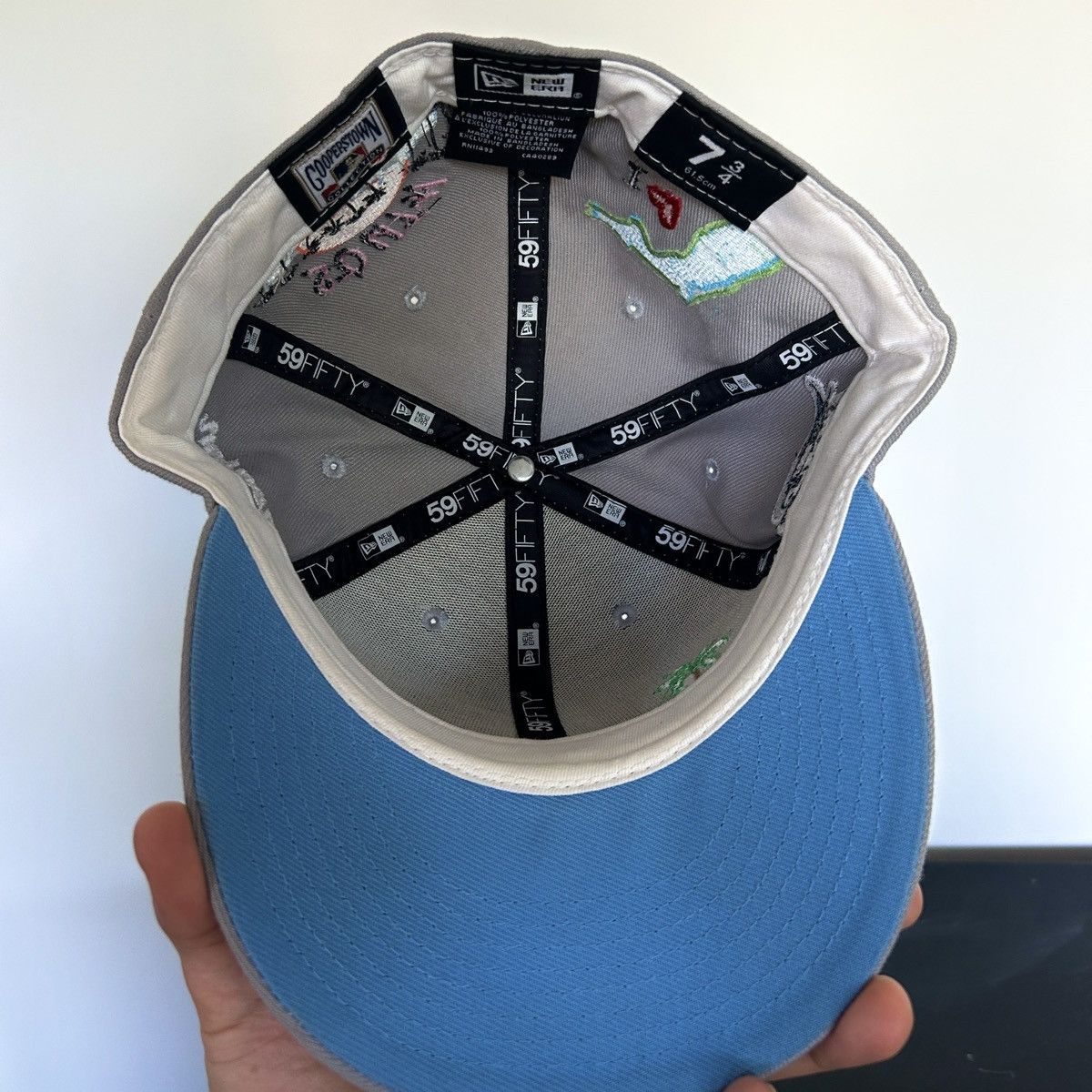 New Era *7 3/4* 1-of-1 NEW ERA Florida Miami Marlin Exclusive Fitted Size ONE SIZE - 13 Thumbnail