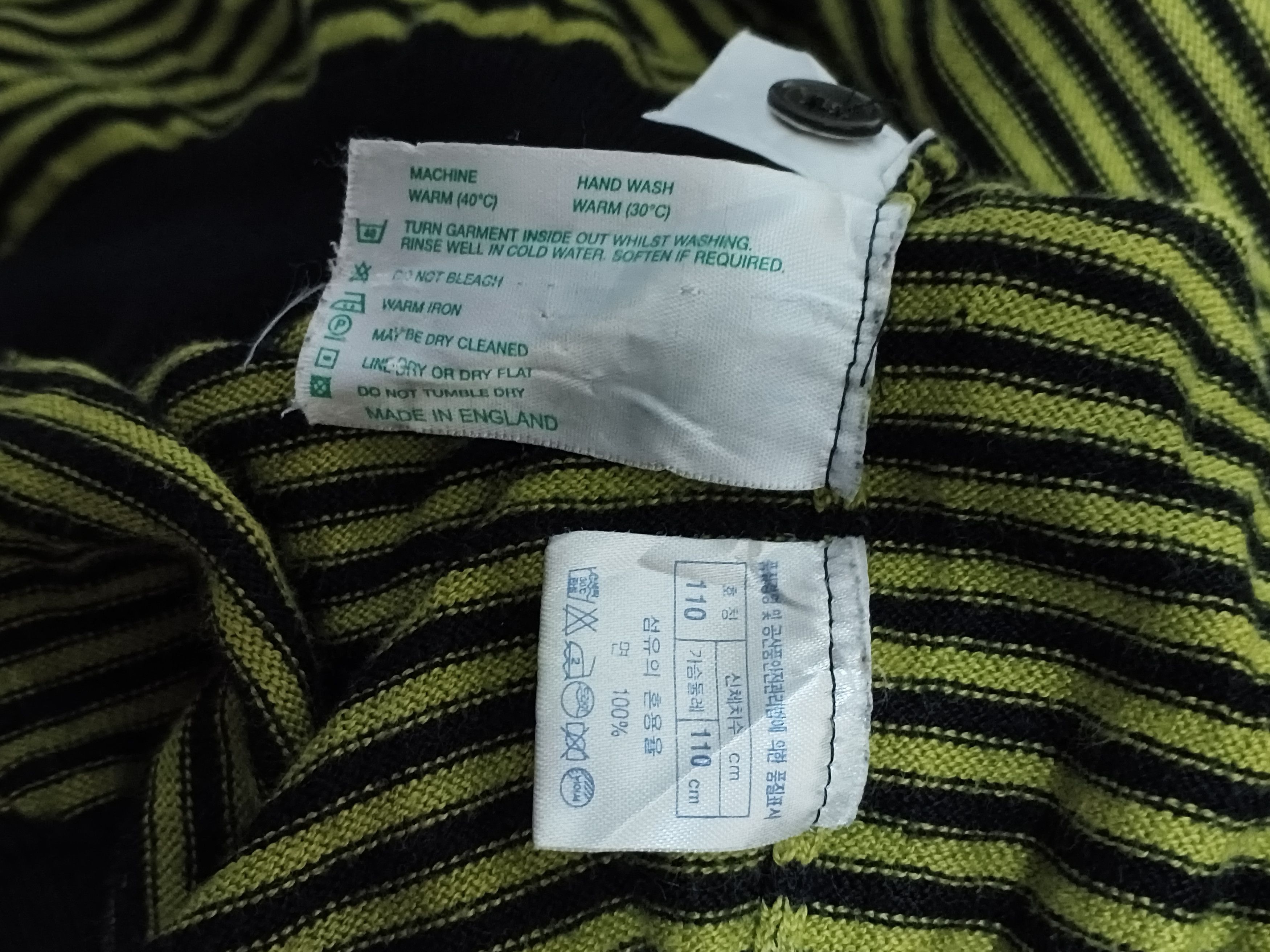John Smedley John Smedley Sea Island Women Striped Cardigan Size M / US 6-8 / IT 42-44 - 9 Thumbnail