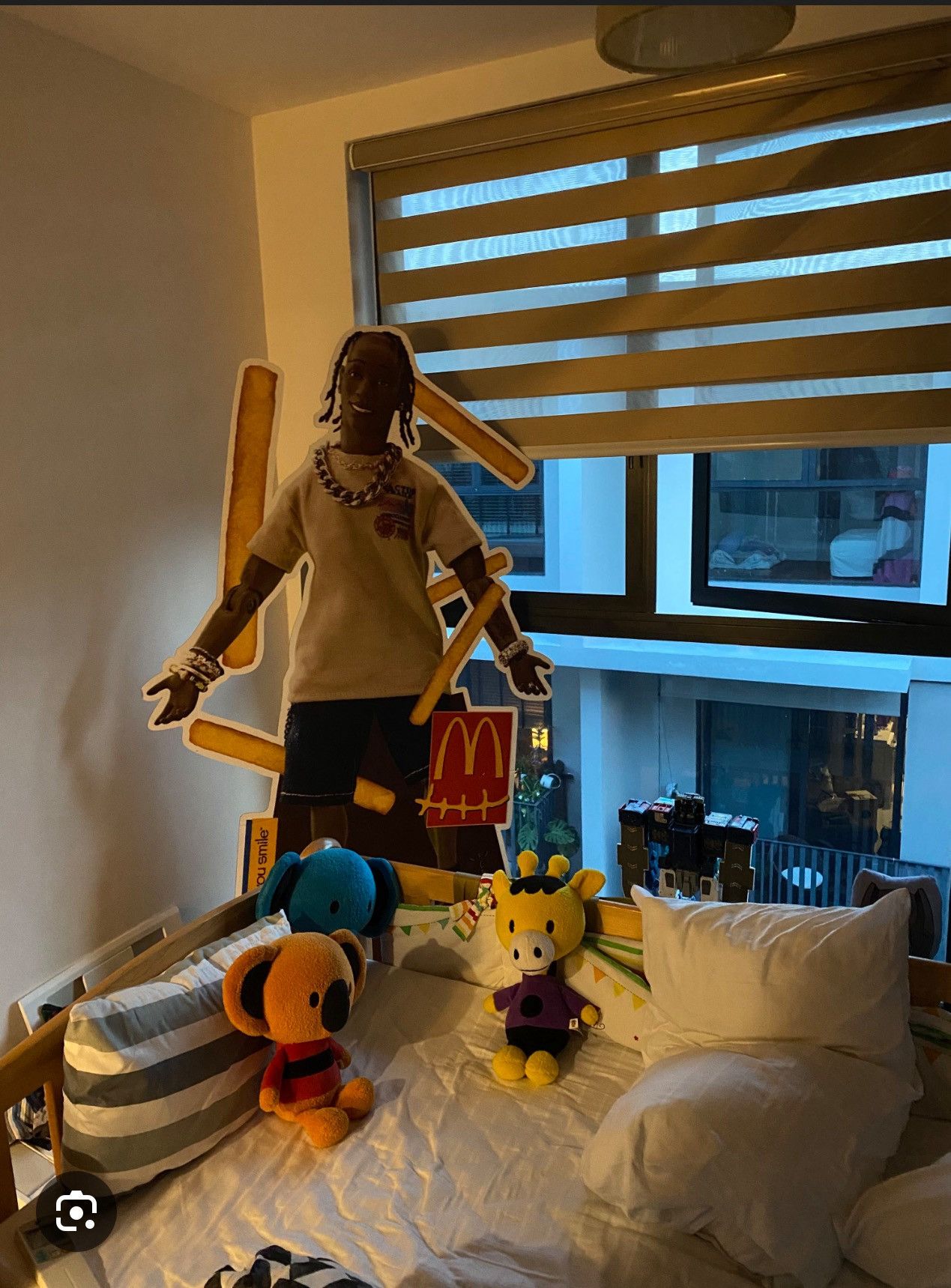 Travis Scott Travis Scott SEALED Life Size 6ft cardboard Cutout Size ONE SIZE - 3 Thumbnail