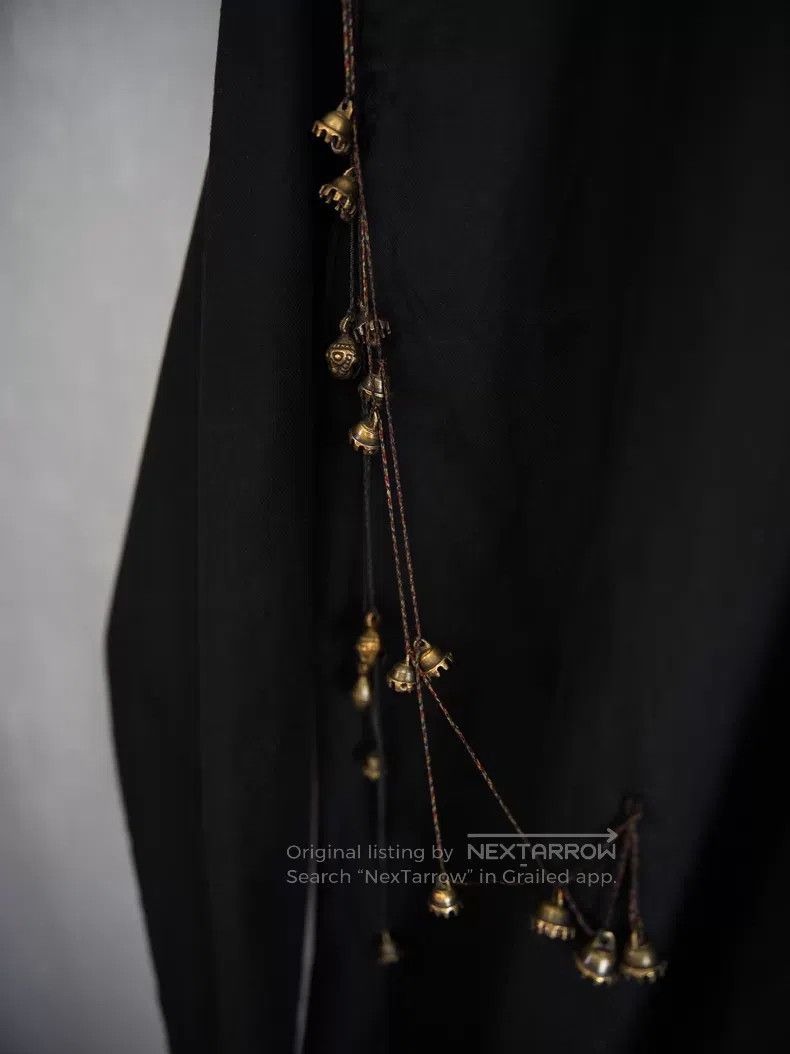 Yohji Yamamoto Yohji Yamamoto 17SS bell detail jacket with decorative met Size US L / EU 52-54 / 3 - 5 Thumbnail