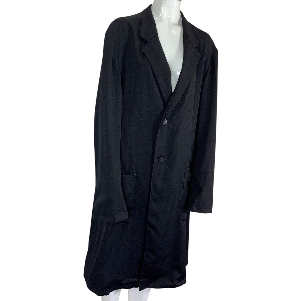 Yohji Yamamoto SS 2023 YOHJI YAMAMOTO POUR HOMME OVERCOAT JACKET Size US M / EU 48-50 / 2 - 4 Thumbnail