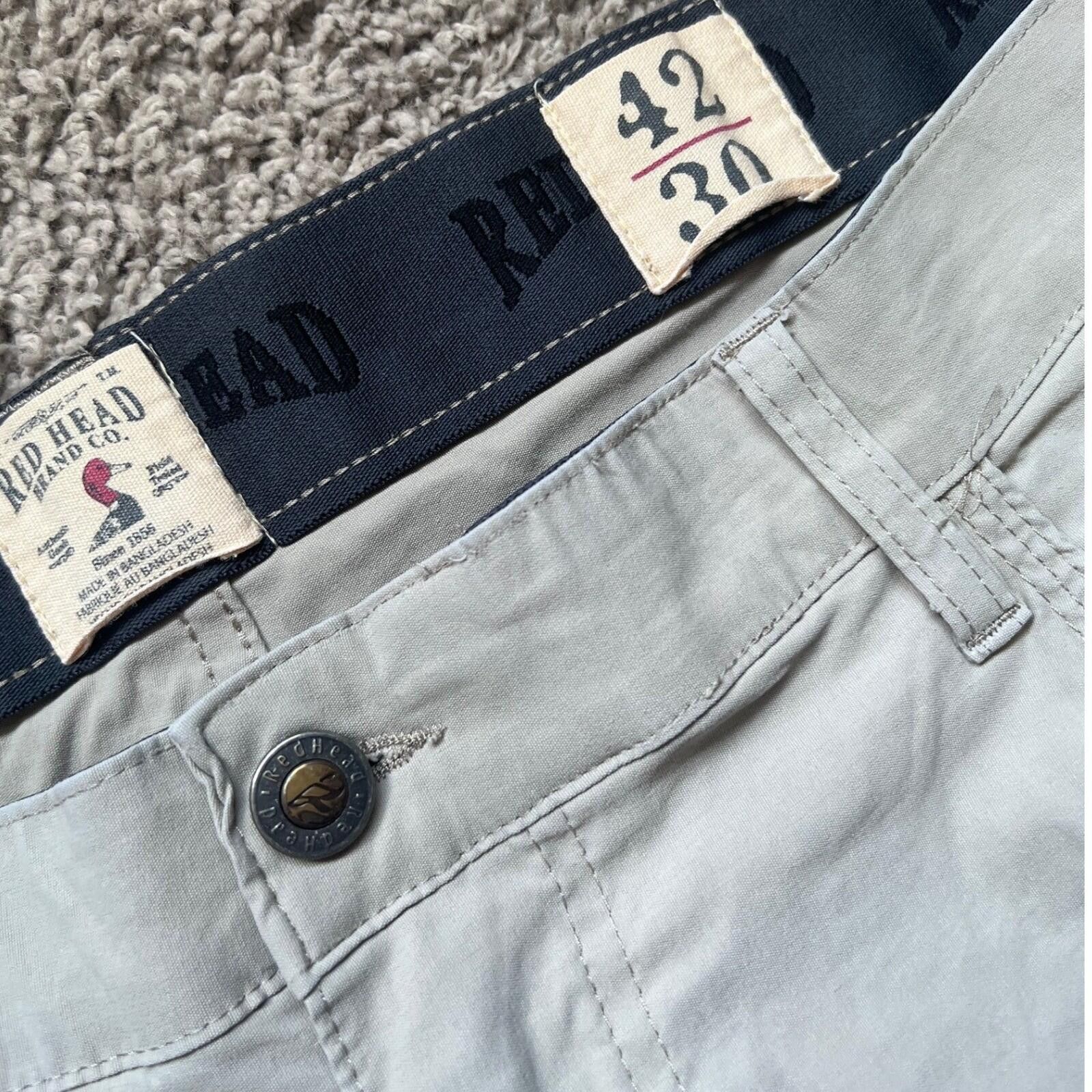 Other RedHead Brand Co Mens 42x30 Khaki Tan Utility Outdoor Pants Size US 42 / EU 58 - 1 Thumbnail