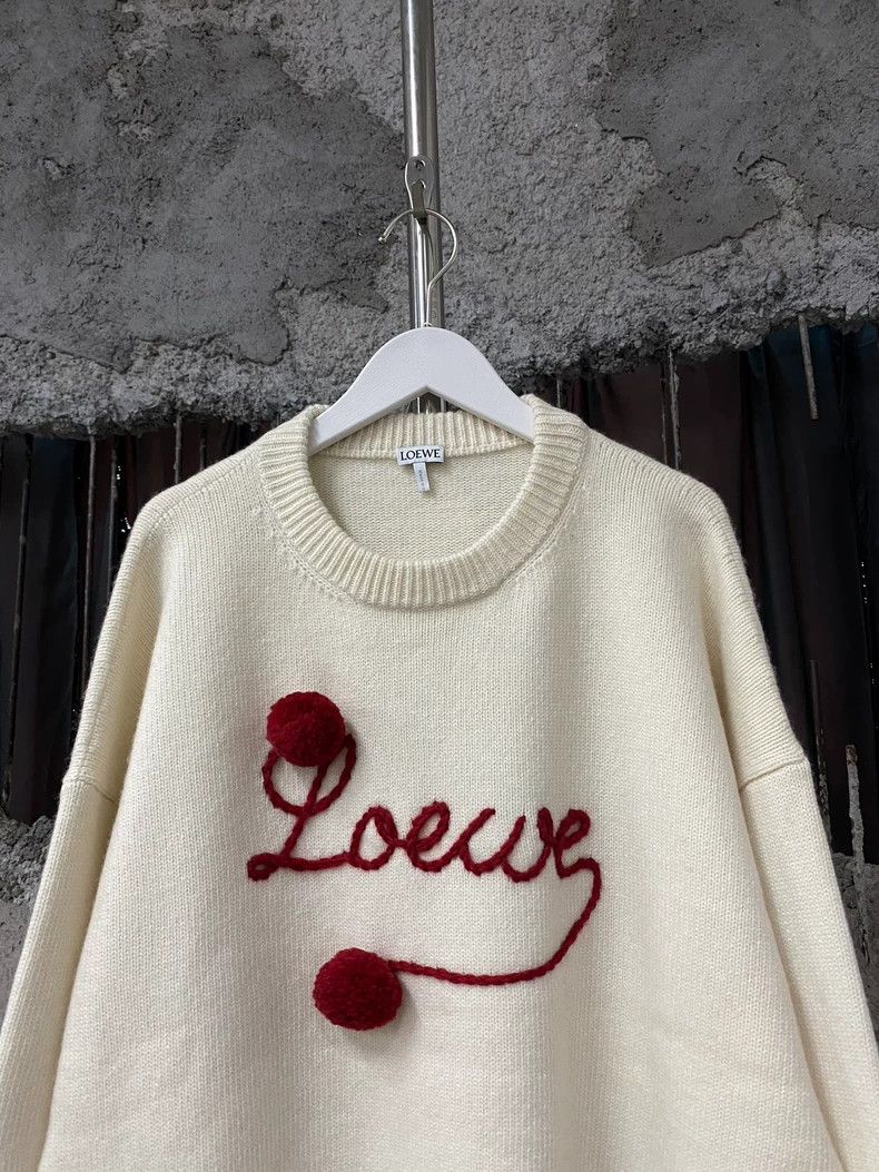 Loewe LOEWE woollen sweater Size L / US 10 / IT 46 - 3 Thumbnail