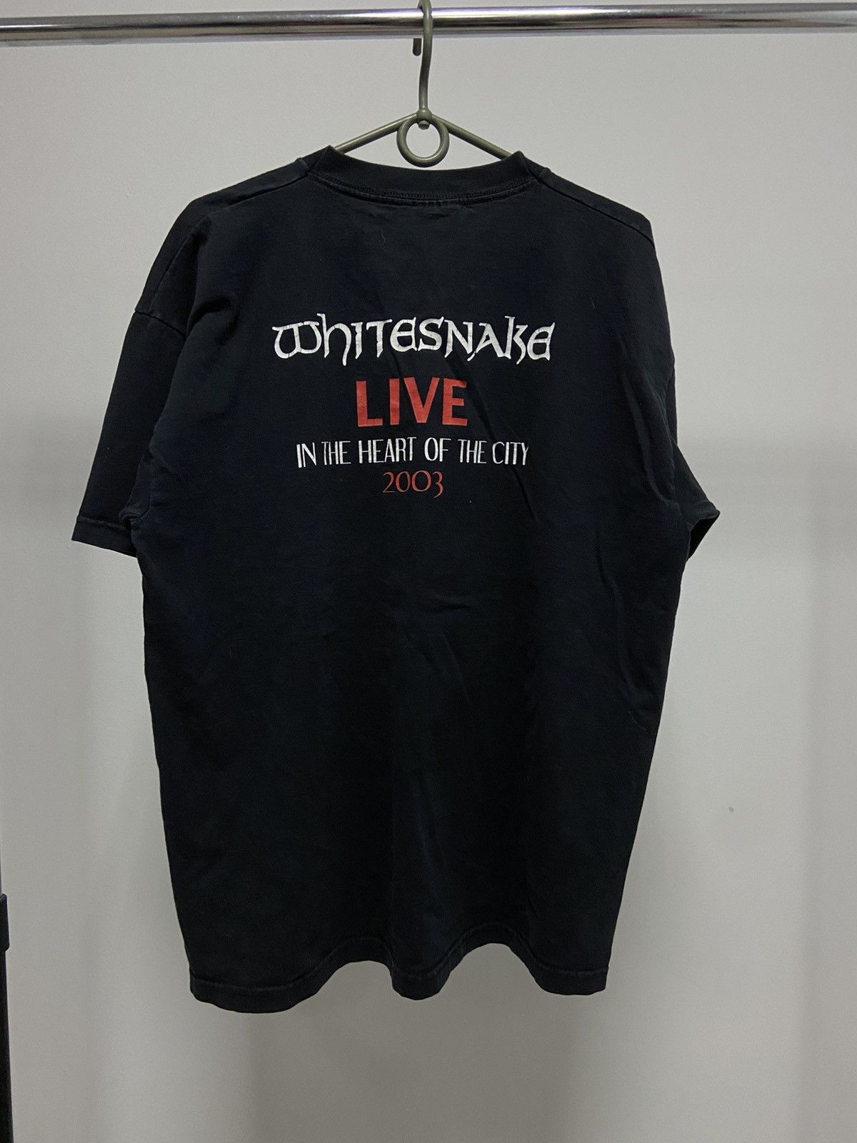 Vintage Whitesnake 2013 T Shirt Big Logo in the heart of the city Size US XL / EU 56 / 4 - 2 Thumbnail