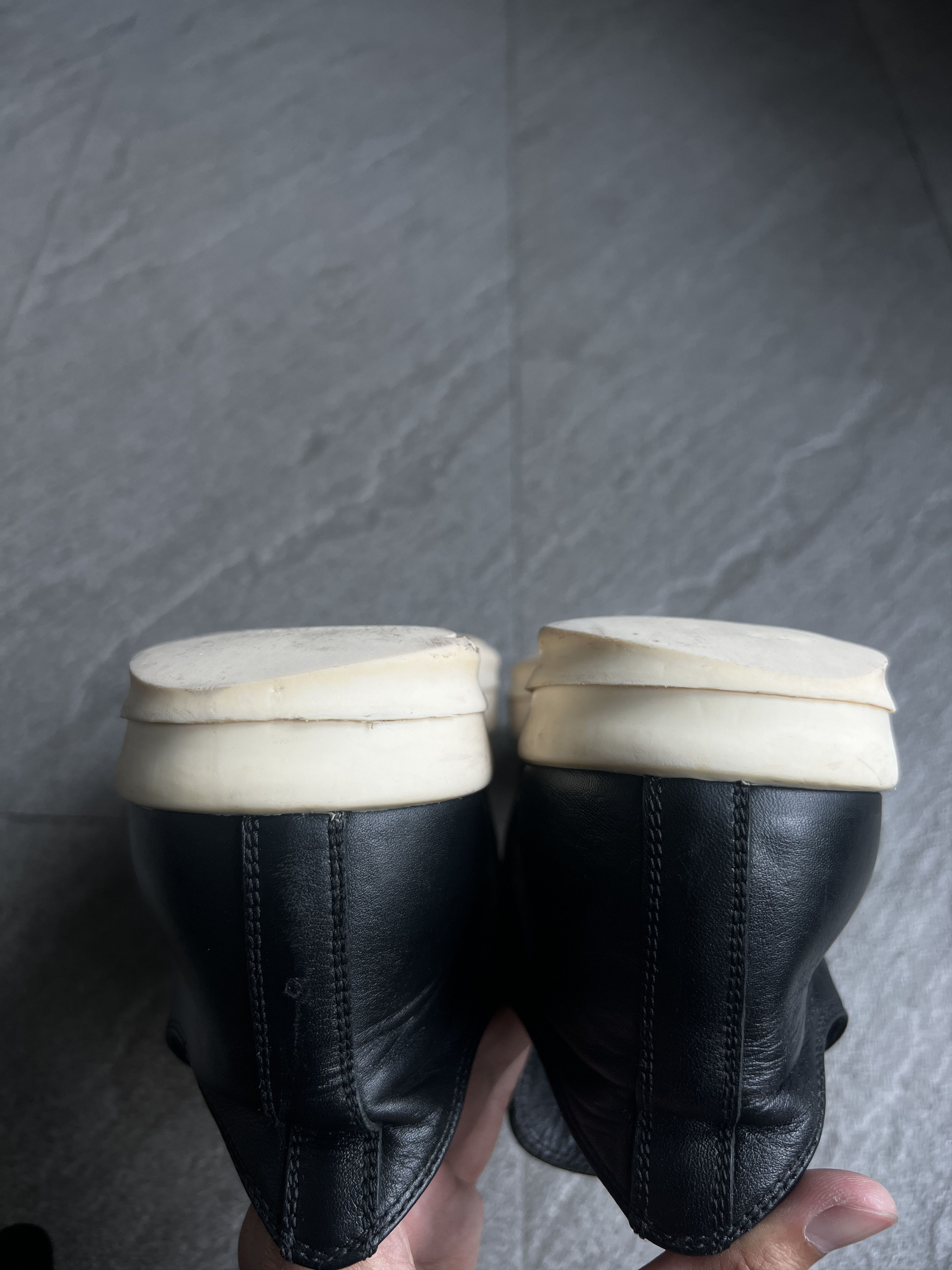 Rick Owens Rick Owens Leather Low Ramones Sneakers EU41.5 Size US 8.5 / EU 41-42 - 6 Thumbnail