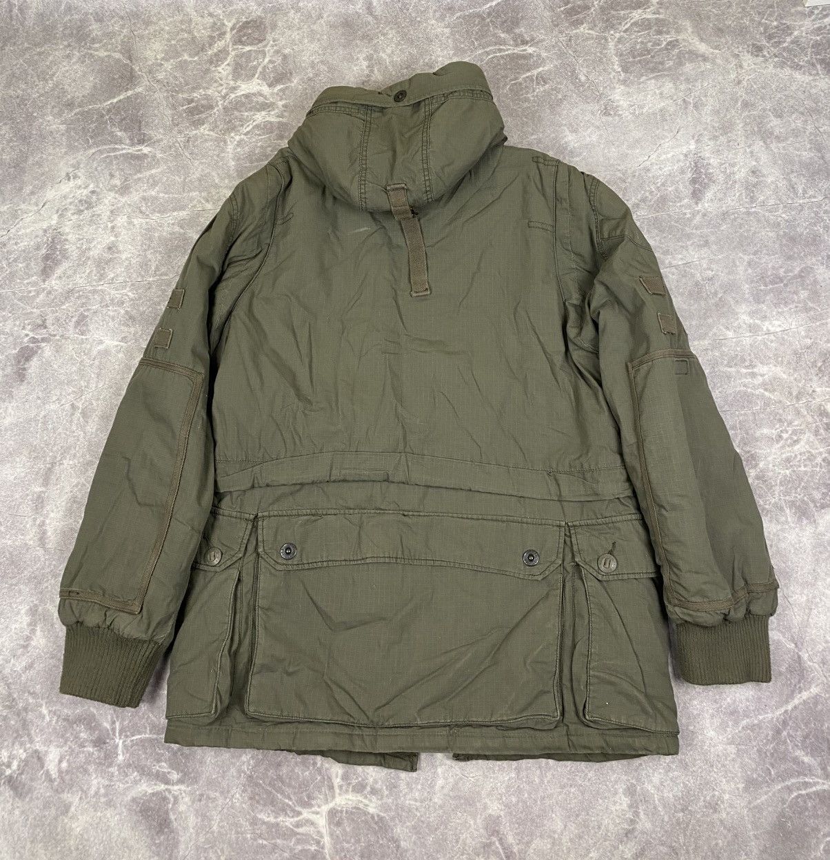 Other Thor Steinar Multipocket Khaki Military Style Parka Size: L Size US L / EU 52-54 / 3 - 13 Thumbnail