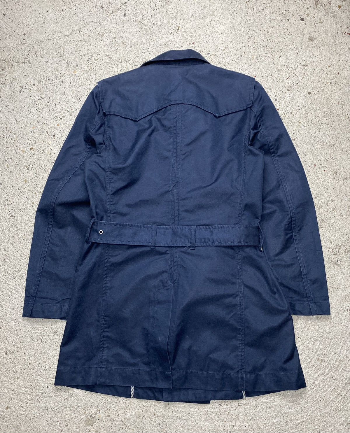 Diesel Diesel coat trench italy navy long Size S / US 4 / IT 40 - 11 Thumbnail