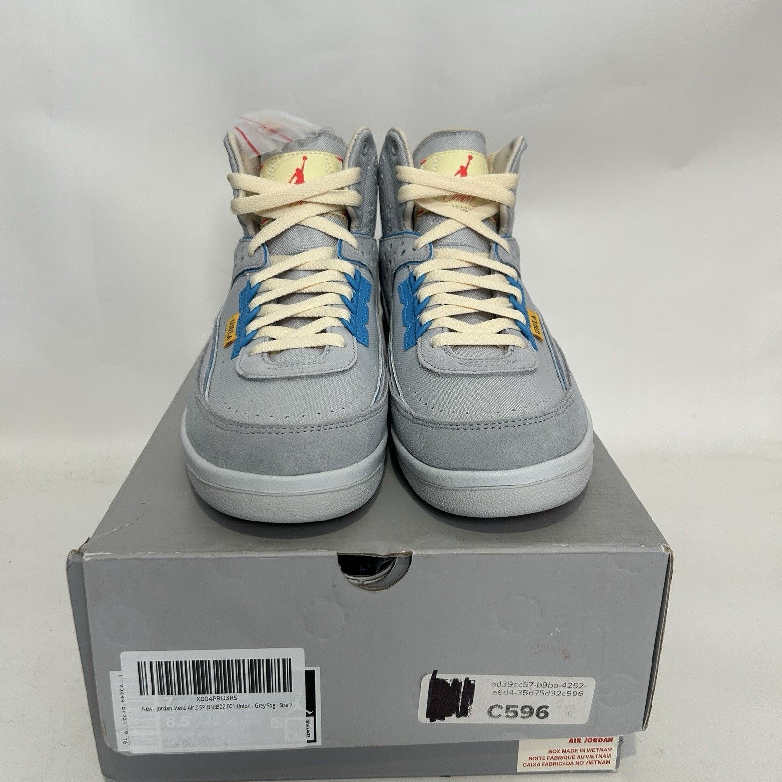 Jordan Brand Nike Air Jordan 2 Retro SP X Union LA “Grey Fog” DN3802-001 Size US 8.5 / IT 38.5 - 2 Thumbnail