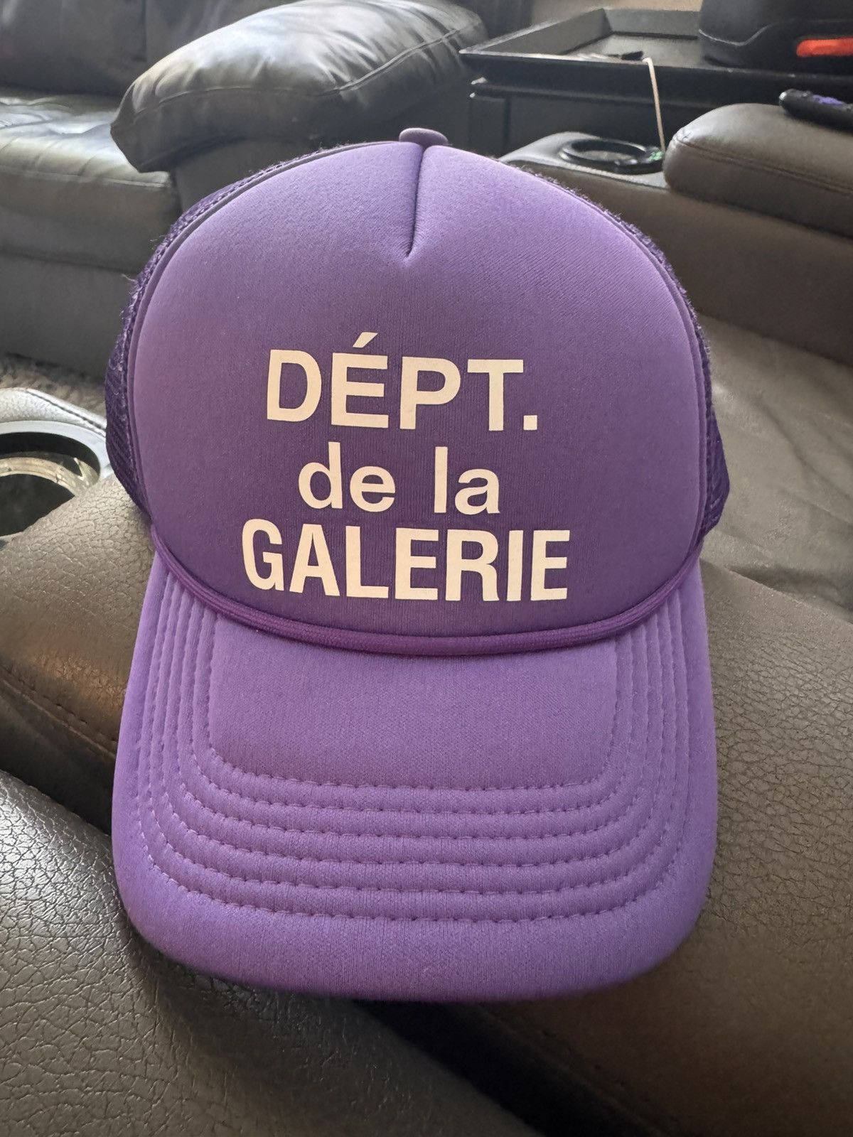 Gallery Dept. Gallery Dept. French Logo Trucker Hat Purple Size ONE SIZE - 1 Thumbnail