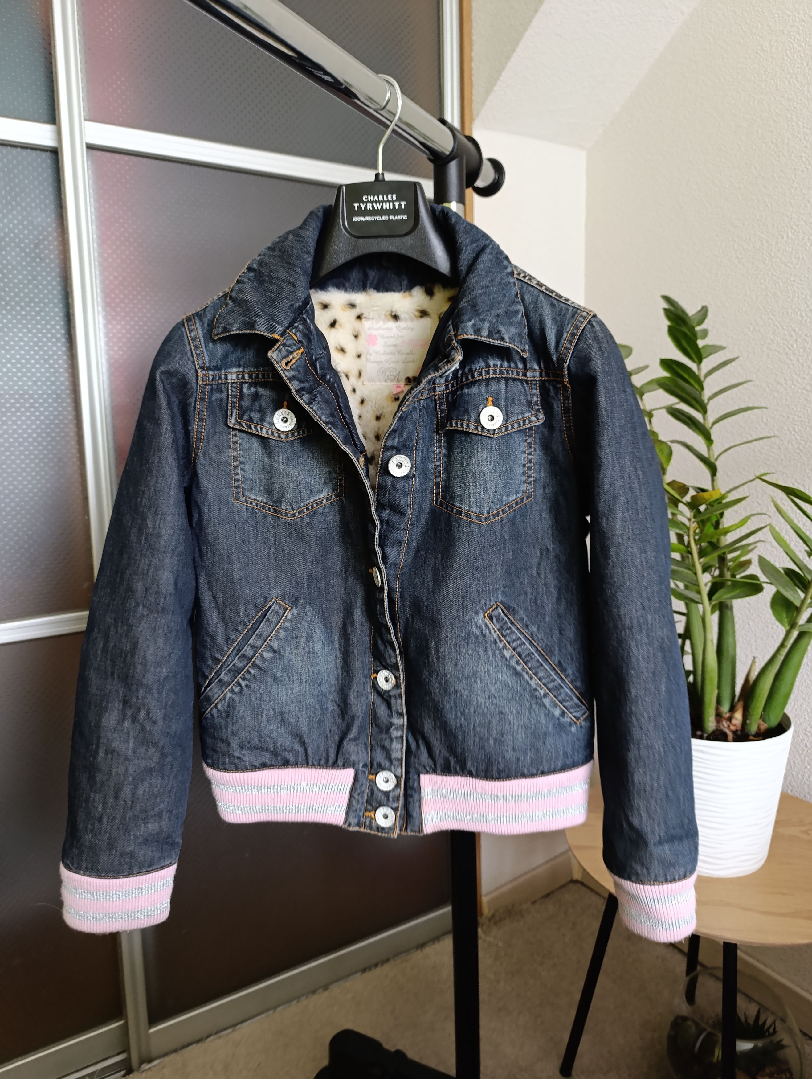 Roberto Cavalli ANGELS BY ROBERTO CAVALLI WOMEN'S INSULATED DENIM JACKET Size XS / US 0-2 / IT 36-38 - 9 Thumbnail