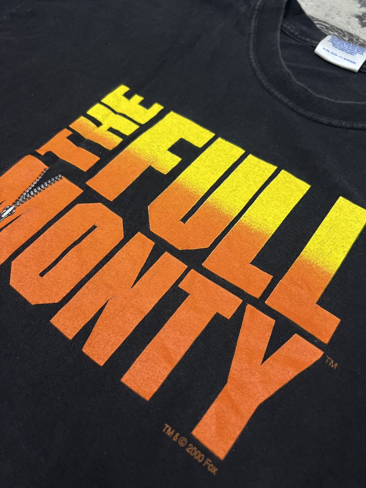 N.Hoolywood Vintage 2000 The Full Monty Movie Promo T-Shirt Size US XL / EU 56 / 4 - 4 Thumbnail