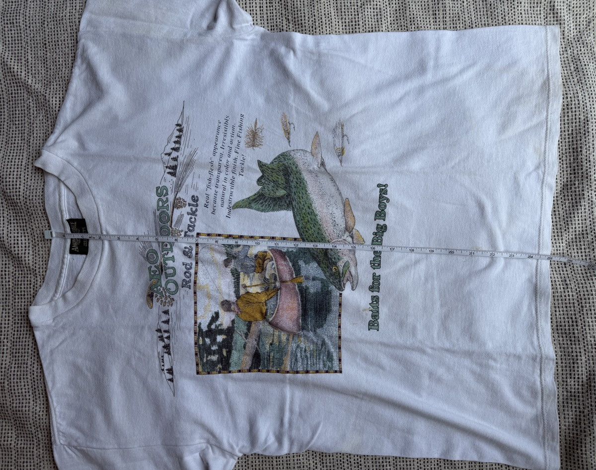 American Eagle Outfitters × Vintage vintage fishing t shirt American eagle outfitters Made in US Size US L / EU 52-54 / 3 - 7 Thumbnail