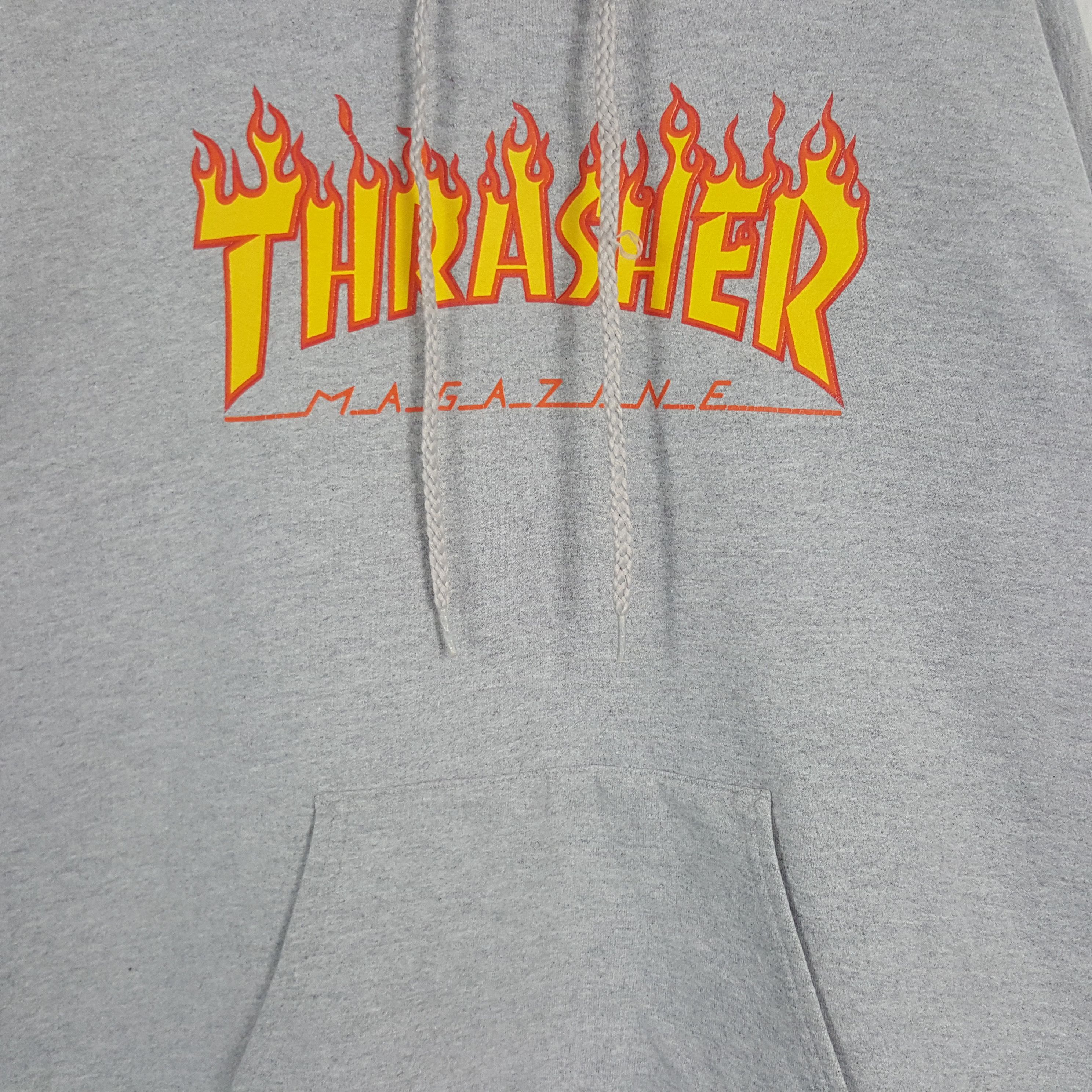 Thrasher × Vintage Vintage Thrasher American Skateboard Style Hoodies Size US M / EU 48-50 / 2 - 2 Thumbnail