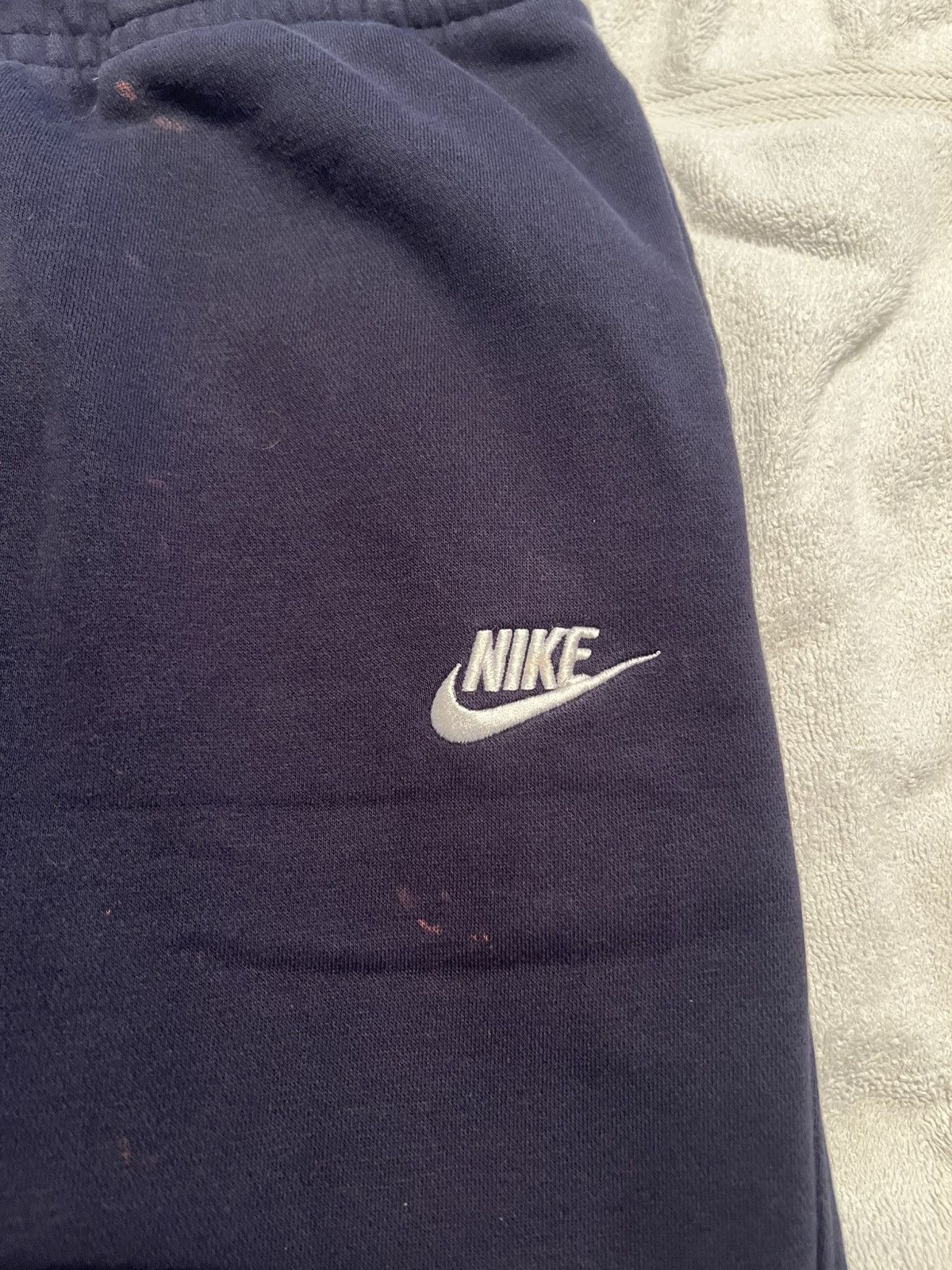 Nike Nike Tech Men’s Joggers - Navy Blue, Medium Size US 32 / EU 48 - 3 Thumbnail