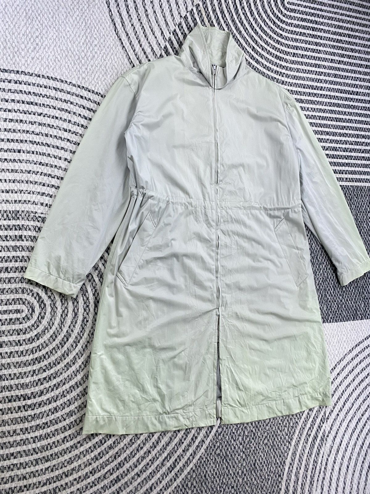 Issey Miyake Vintage Issey Miyake Windcoat Long Jacket Size US M / EU 48-50 / 2 - 3 Thumbnail