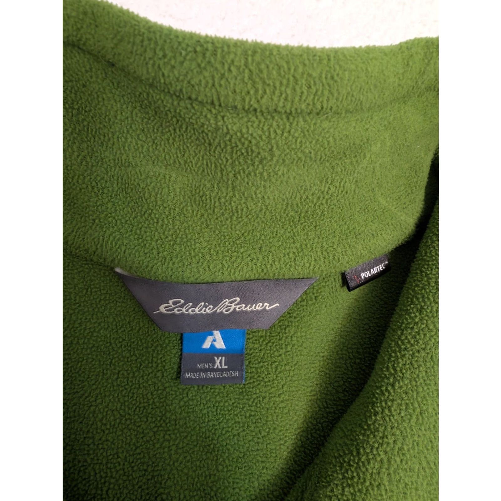 Eddie Bauer VINTAGE? Eddie Bauer First Ascent Men's XL Full Zip Fleece Jacket Green Coat Size US XL / EU 56 / 4 - 2 Thumbnail