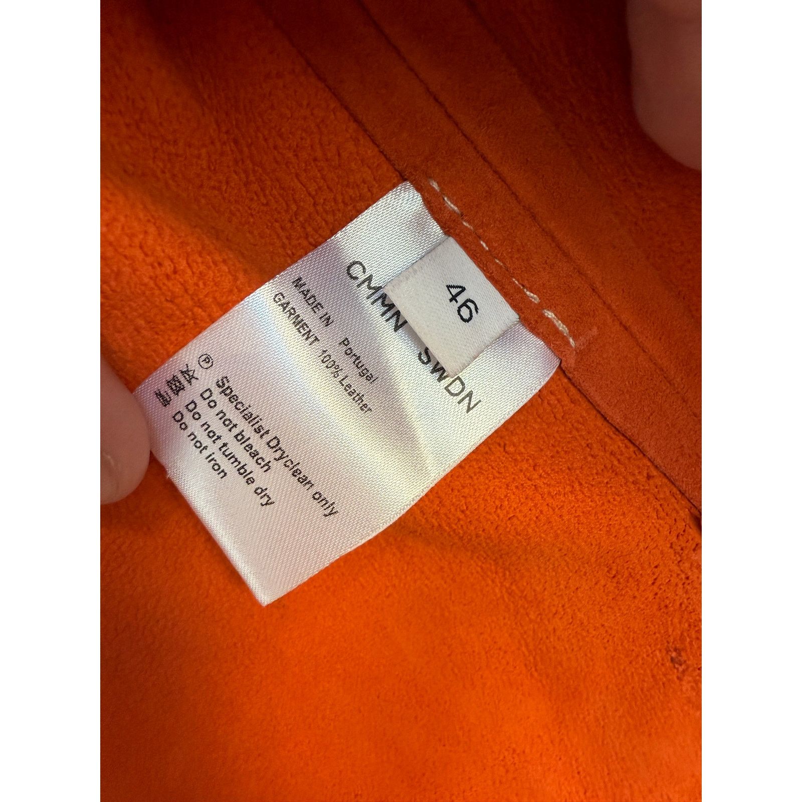 CMMN SWDN CMMN SWDN Leather Shirt Jacket Size US S / EU 44-46 / 1 - 5 Thumbnail