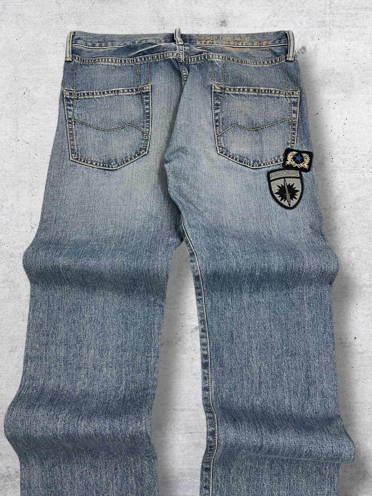 Avirex VINTAGE AVIREX OG 90S DESIGNER WAR MILITARY PATCHWORK DENIM Size US 32 / EU 48 - 12 Thumbnail