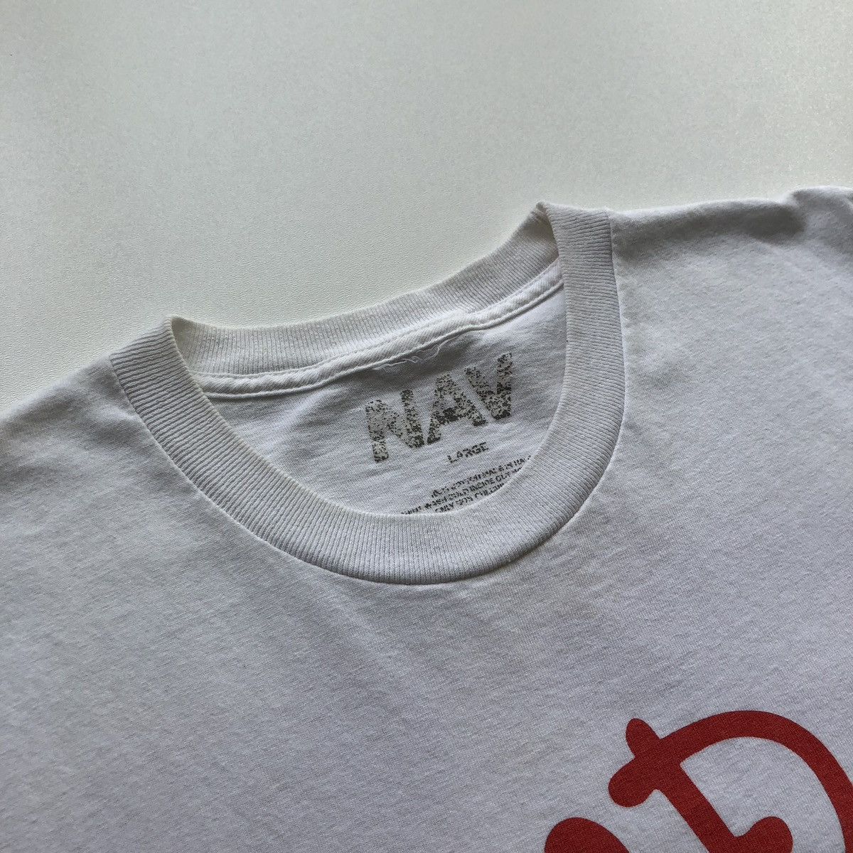 Vlone Vlone x Nav x Bad Habits FW19 Drip Printed T-Shirt White Size US L / EU 52-54 / 3 - 7 Thumbnail