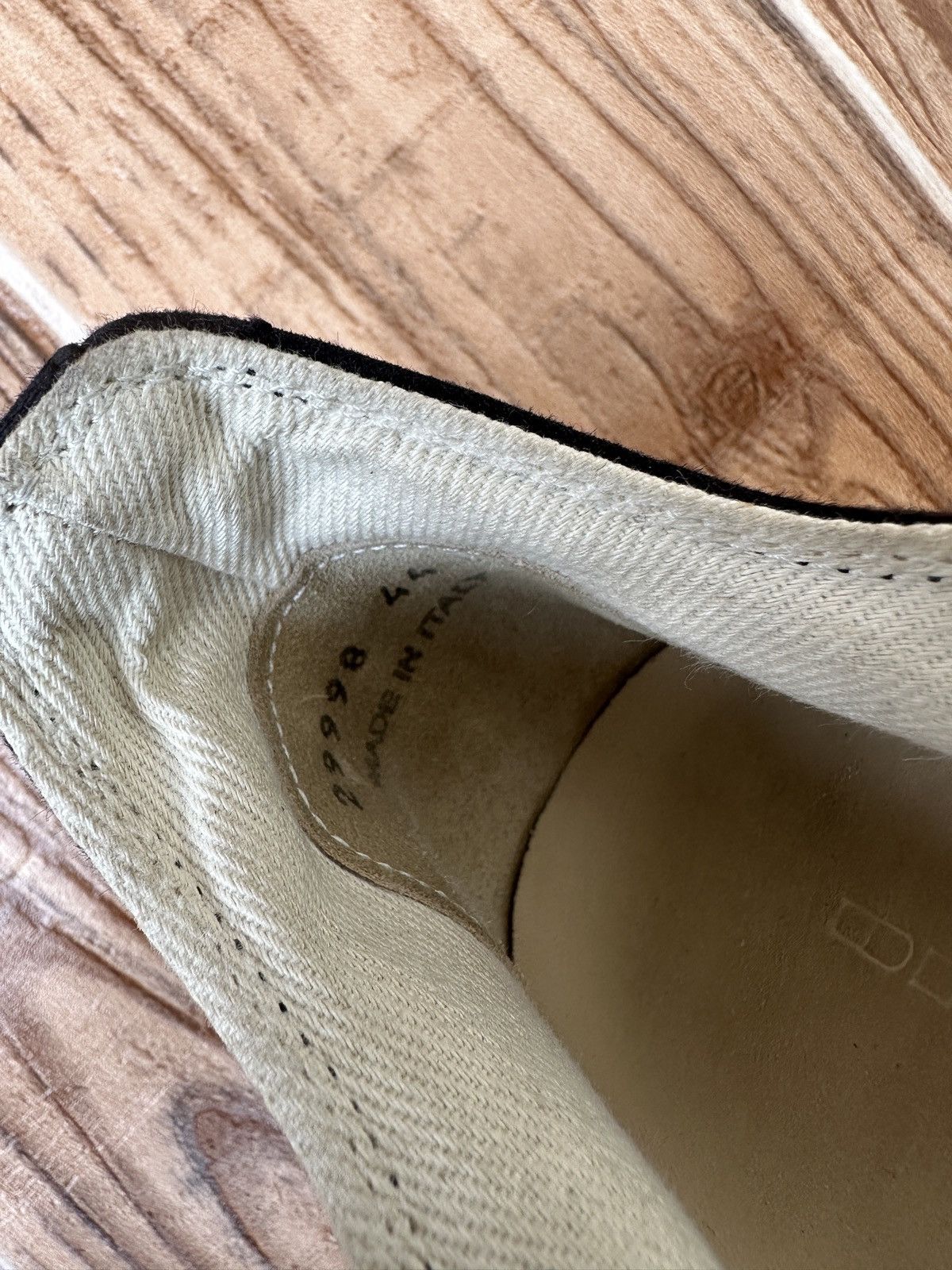 Rick Owens Rick Owens DRKSHDW Ramones (Licence Plate) Lowtops Size US 11 / EU 44 - 17 Thumbnail