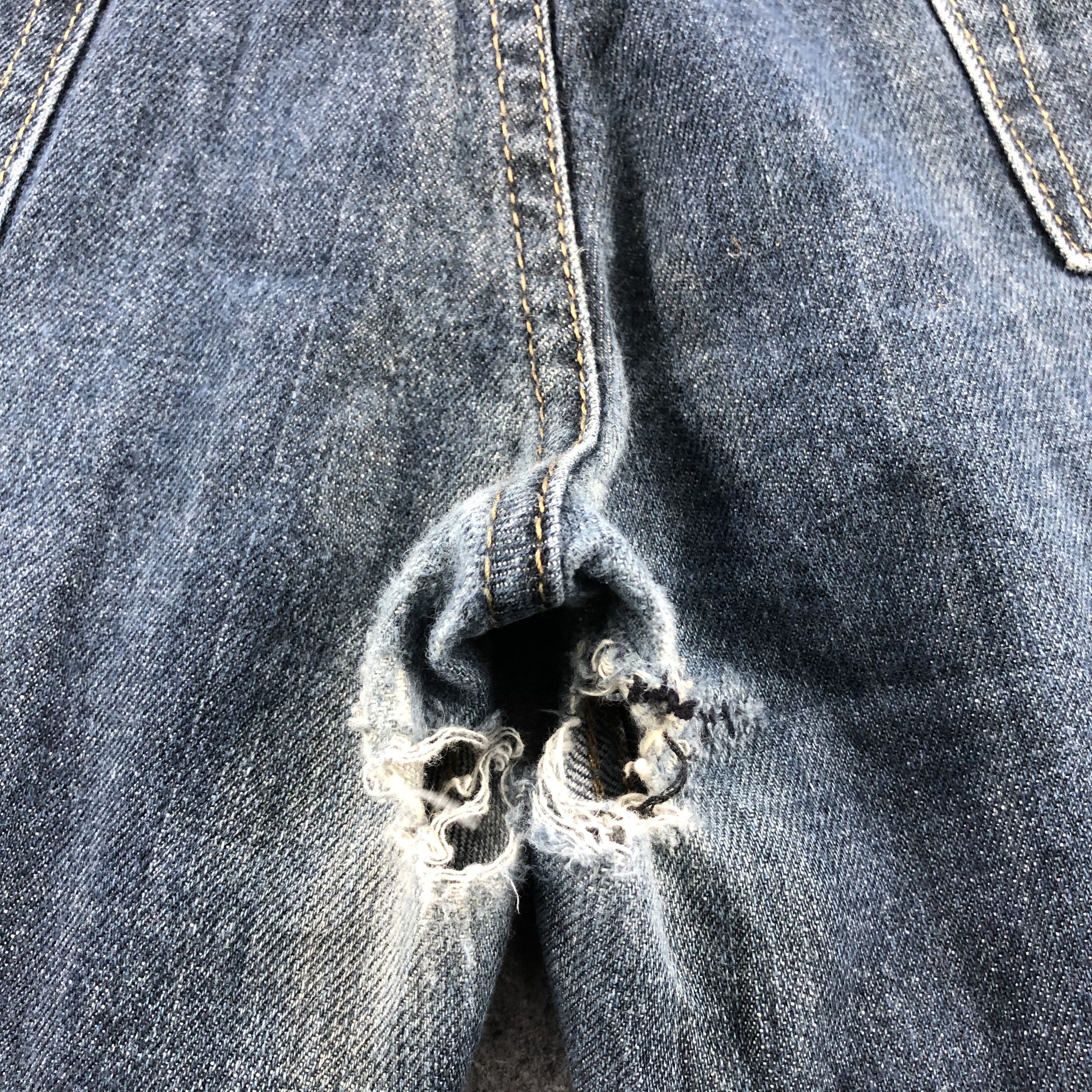 Levi's Vintage Distess Levis 514 Jeans-J977 Size US 37 - 7 Thumbnail