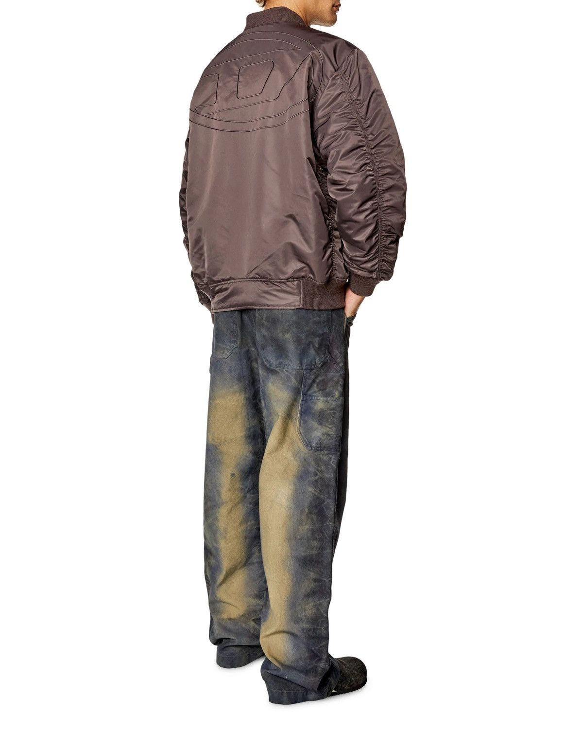 Diesel !DS! AW23 Diesel J-Mattan Reversible Bomber Jacket Size US L / EU 52-54 / 3 - 2 Thumbnail