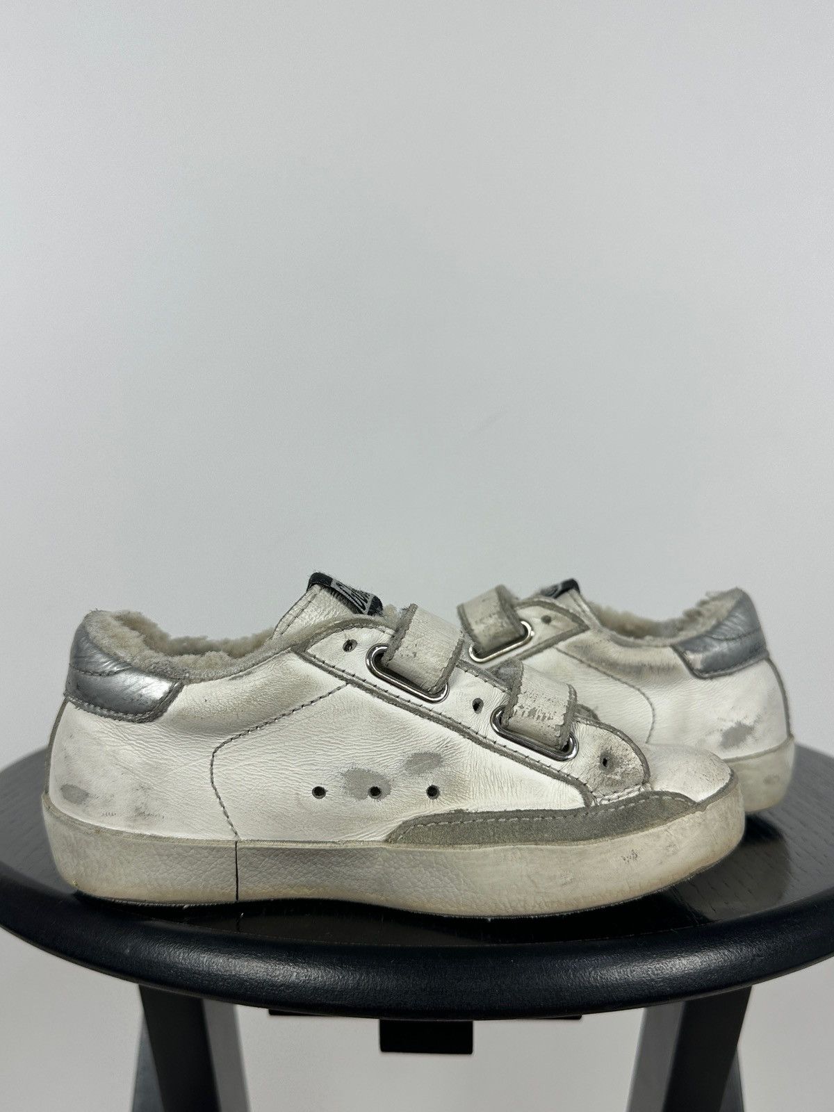 Golden Goose Kids Golden Goose GGDB Superstar Leather Sneakers Size US 4 / IT 34 - 8 Thumbnail