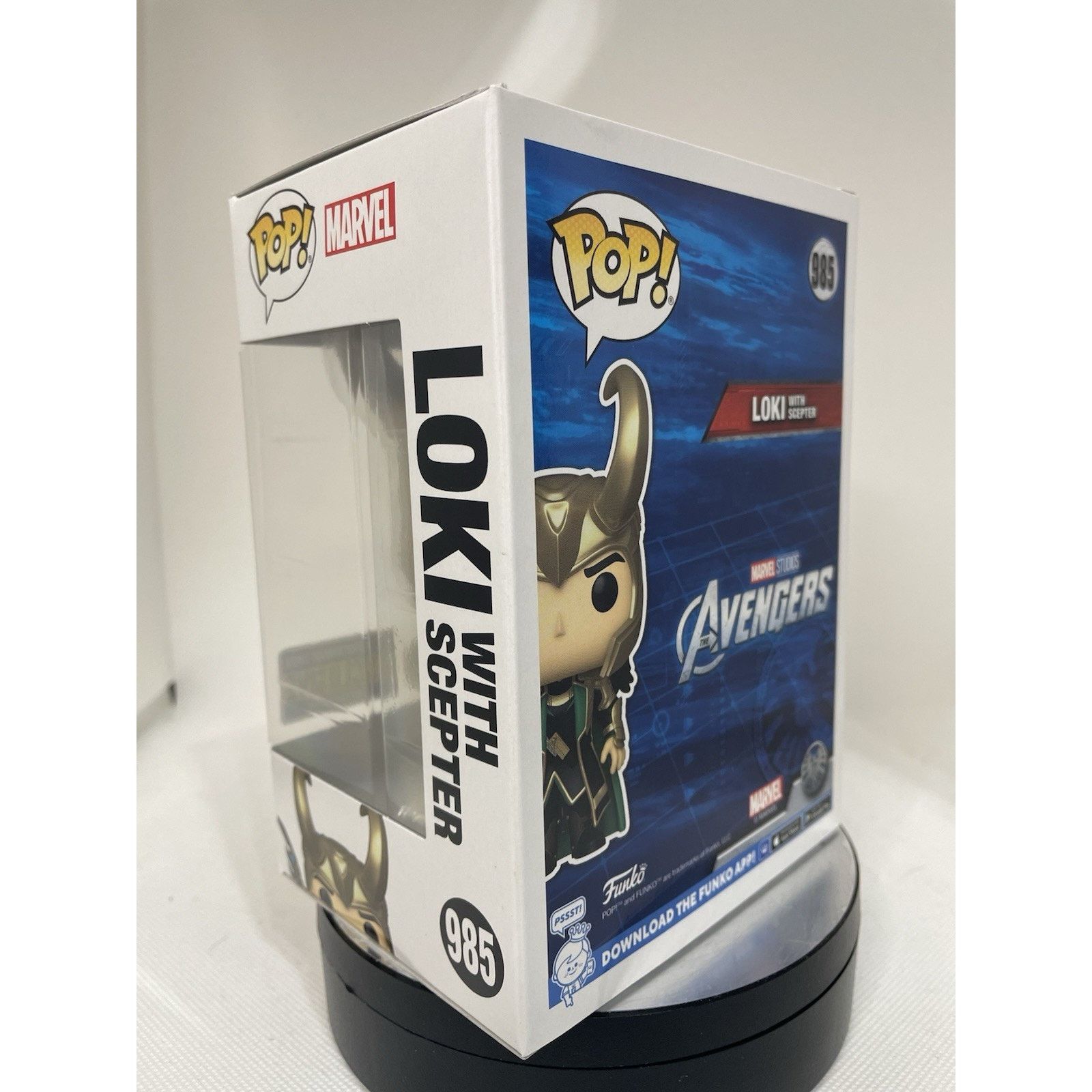 Marvel Comics Funko Pop! Loki - Entertainment Earth (Exclusive) #985 - NM Size ONE SIZE - 4 Thumbnail