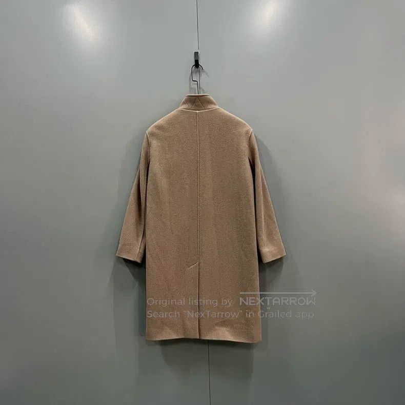 Hermes Hermes Solid color stud lapel coat Size XS / US 0-2 / IT 36-38 - 2 Thumbnail
