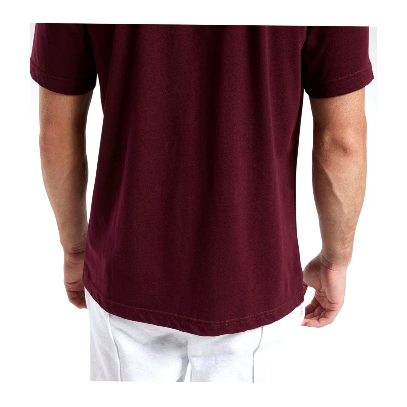 Reebok Reebok Mens Logo Pocket Graphic T-Shirt, maroon, M Size US M / EU 48-50 / 2 - 4 Thumbnail