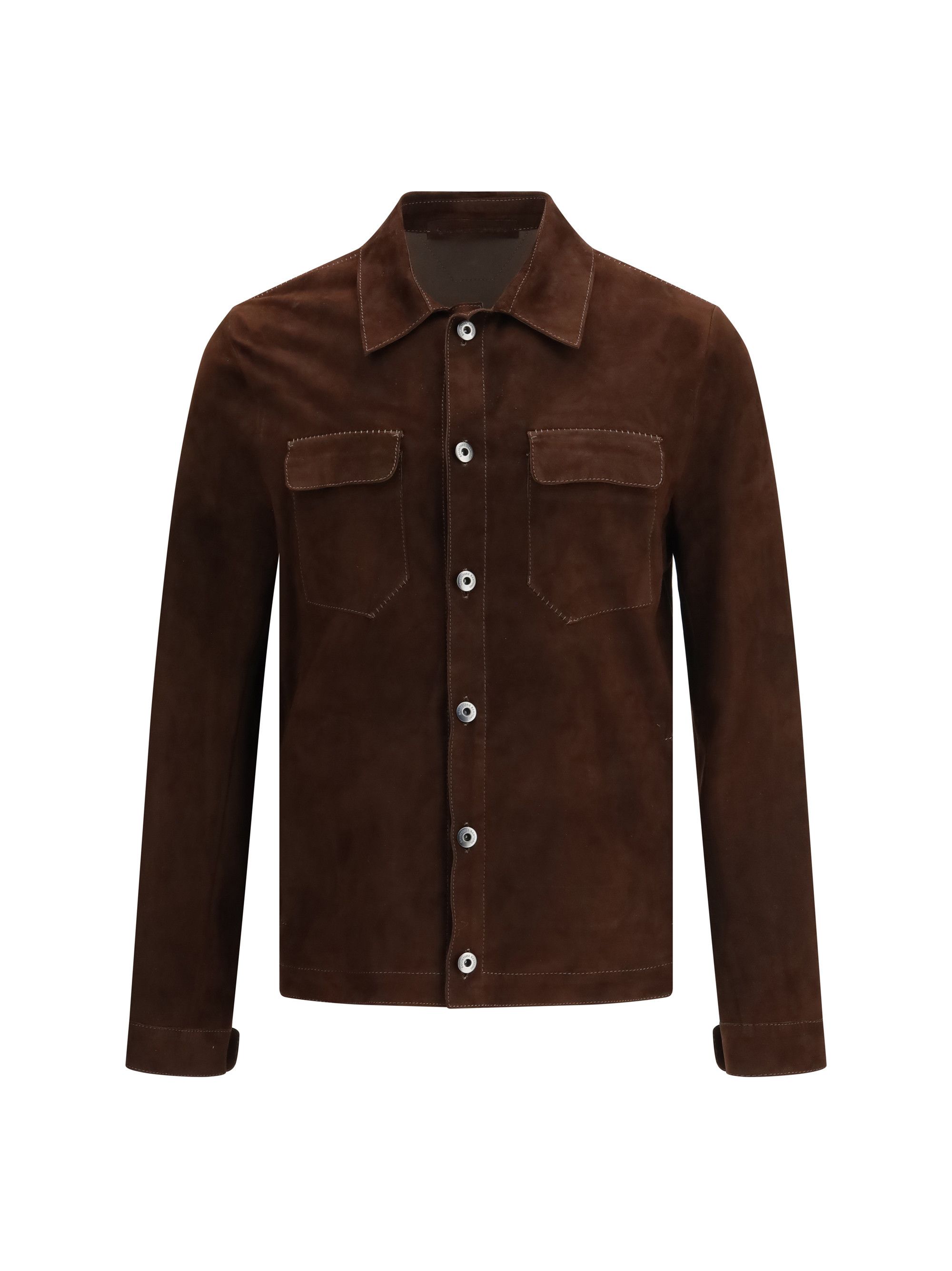 Salvatore Santoro Suede leather bomber Jacket Size US M / EU 48-50 / 2 - 1 Thumbnail