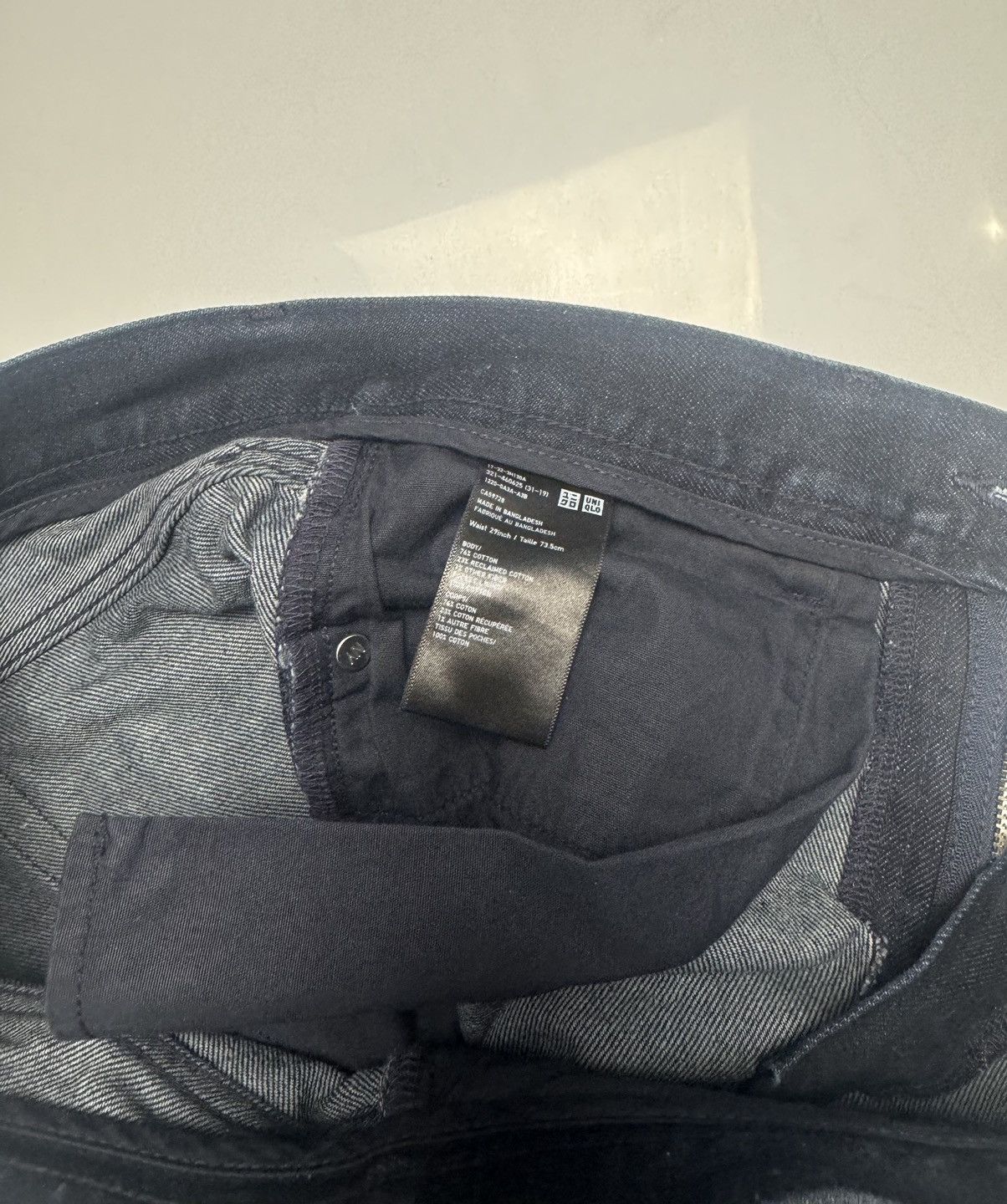 Helmut Lang × Uniqlo Helmut Lang & Uniqlo Straight Jeans Size US 30 / EU 46 - 8 Thumbnail