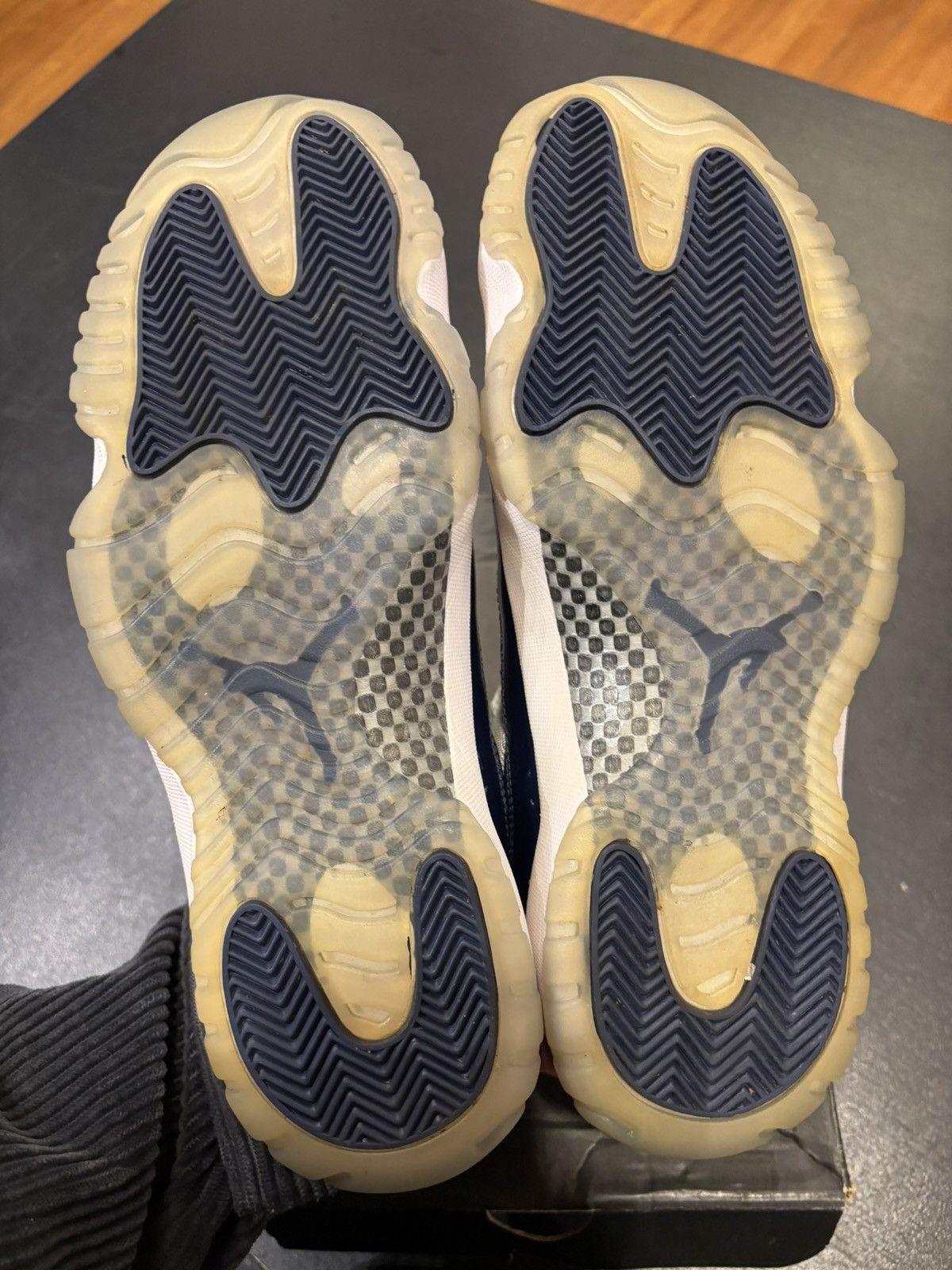 Jordan Brand Jordan 11 Retro Low ‘Georgetown’ Size US 11.5 / EU 44-45 - 5 Thumbnail