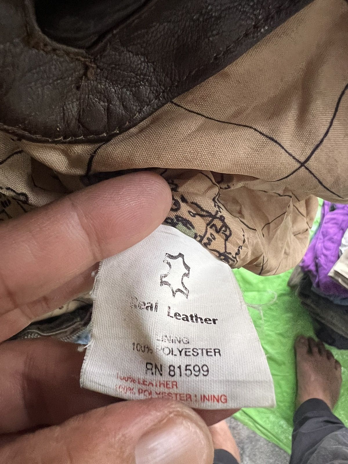 Genuine Leather 🔥Vintage Unknown Brand Real Leather Jacket Size US XL / EU 56 / 4 - 15 Thumbnail