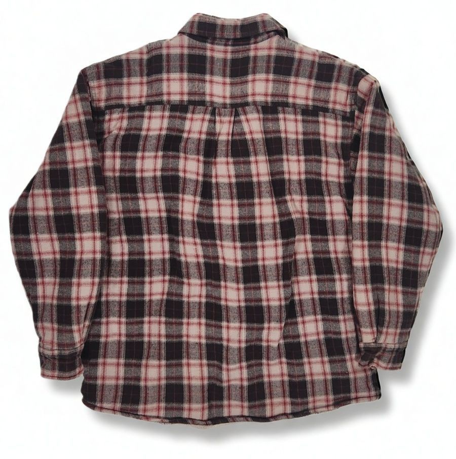 Levi's Levi's Sherpa Lined Plaid Flannel Shirt Jacket XL Workwear Size US XL / EU 56 / 4 - 2 Thumbnail