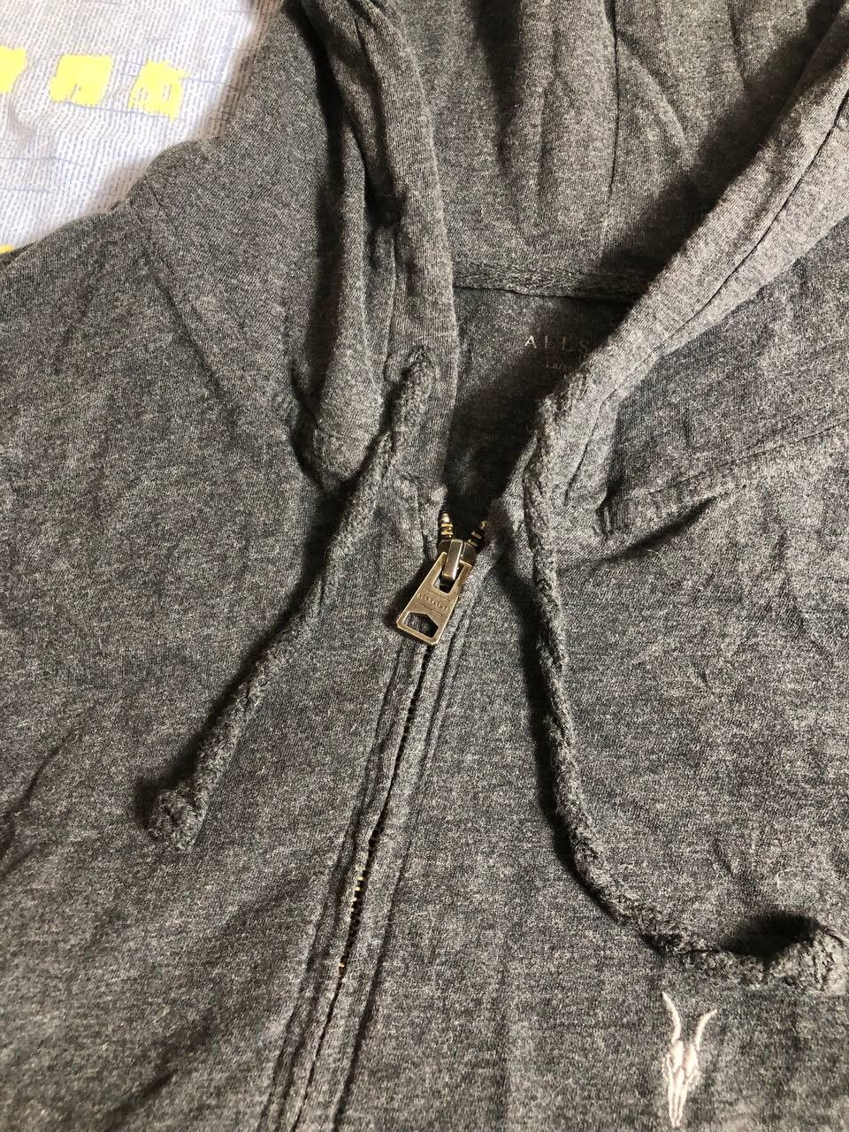 Allsaints VINTAGE Y2K ALLSAINTS ZIP HOODIE BIG HOOD RARE Size US L / EU 52-54 / 3 - 16 Thumbnail