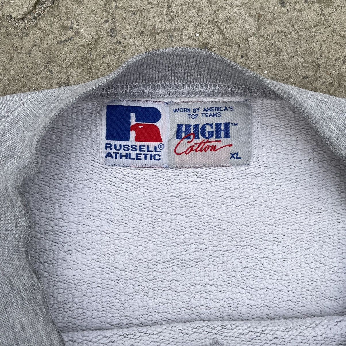 Russell Athletic × Vintage Vintage Russel Athletic Sweatshirt Fitted 90s Y2K USA Size US XL / EU 56 / 4 - 10 Thumbnail