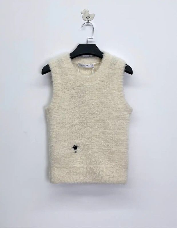Dior Dior Winter Beige Wool Blend Sweater 0089 Size XS / US 0-2 / IT 36-38 - 1 Thumbnail