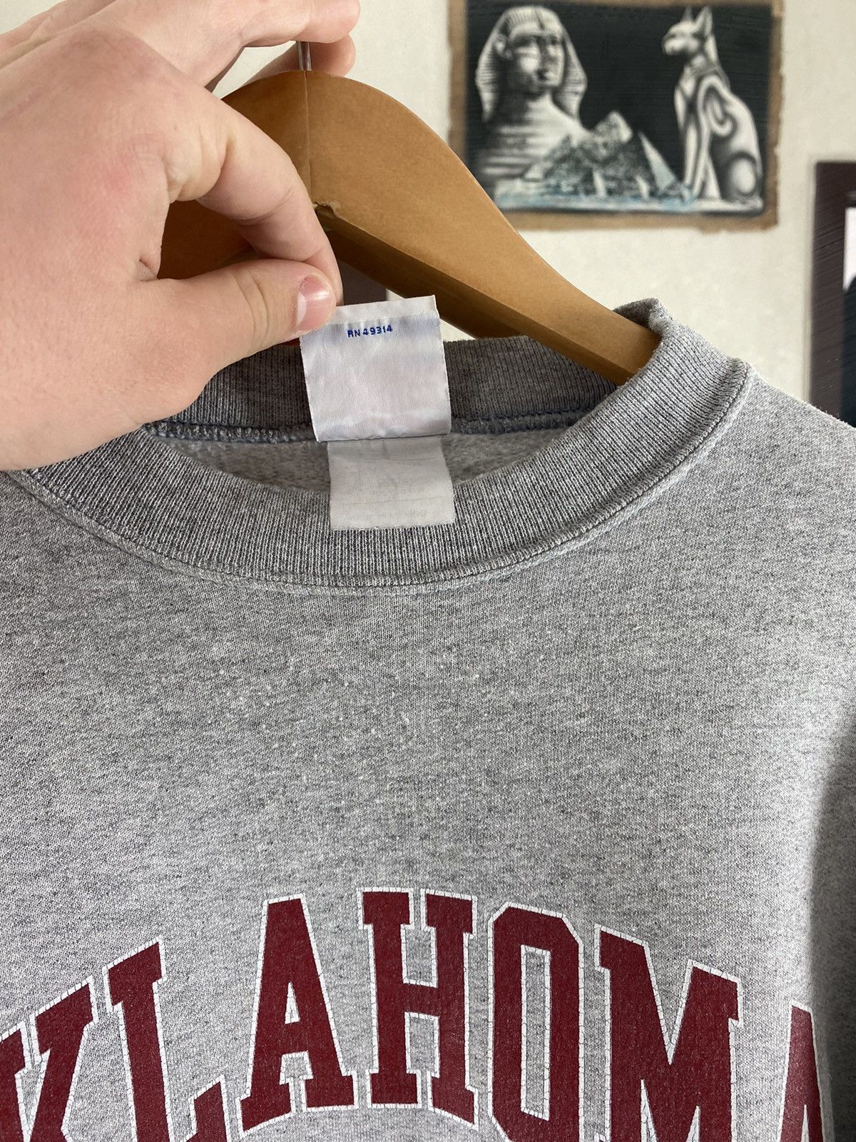 Champion Vintage Champion 90s Sweatshirt Oklahoma Crewneck Size US S / EU 44-46 / 1 - 7 Thumbnail