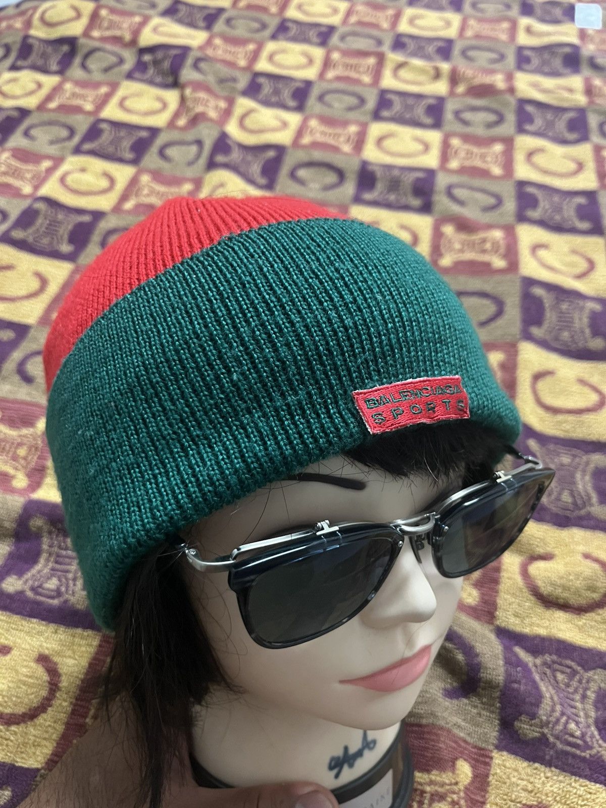 Balenciaga Vintage Beanie Hat Balenciaga Size 32 - 2 Thumbnail
