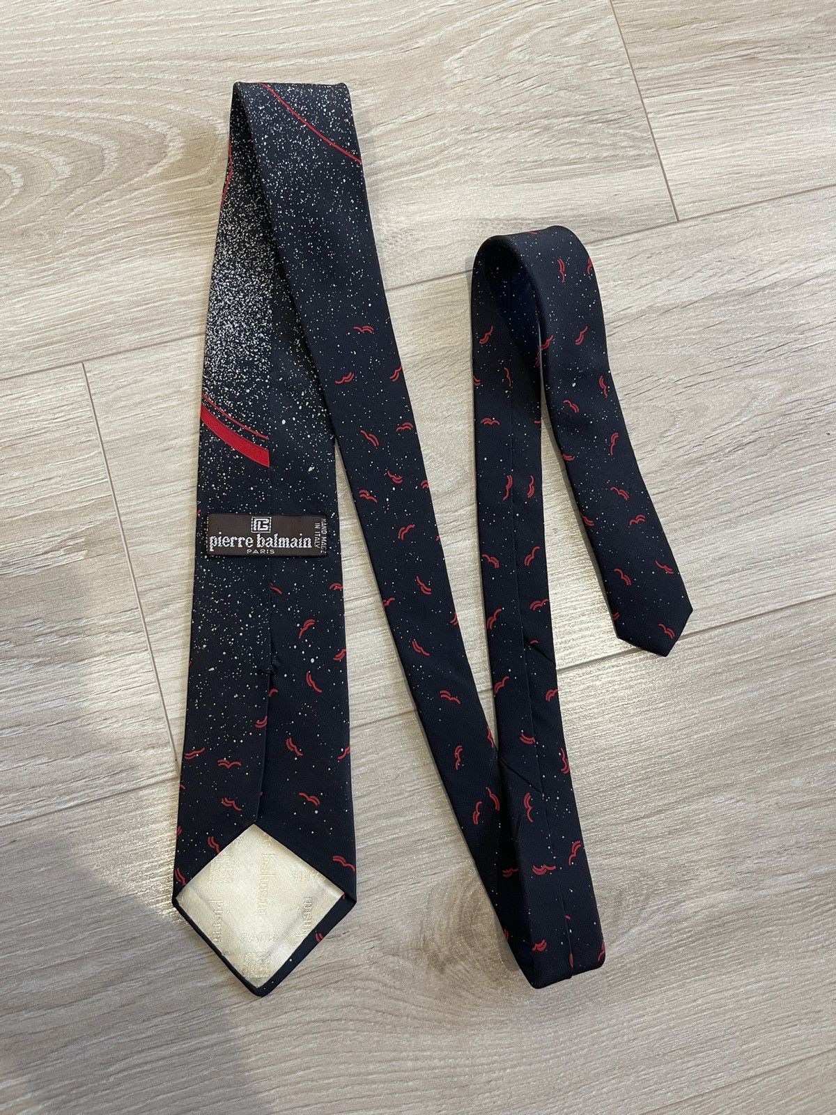 Vintage Vintage Pierre balmain tie silk Size ONE SIZE - 1 Thumbnail