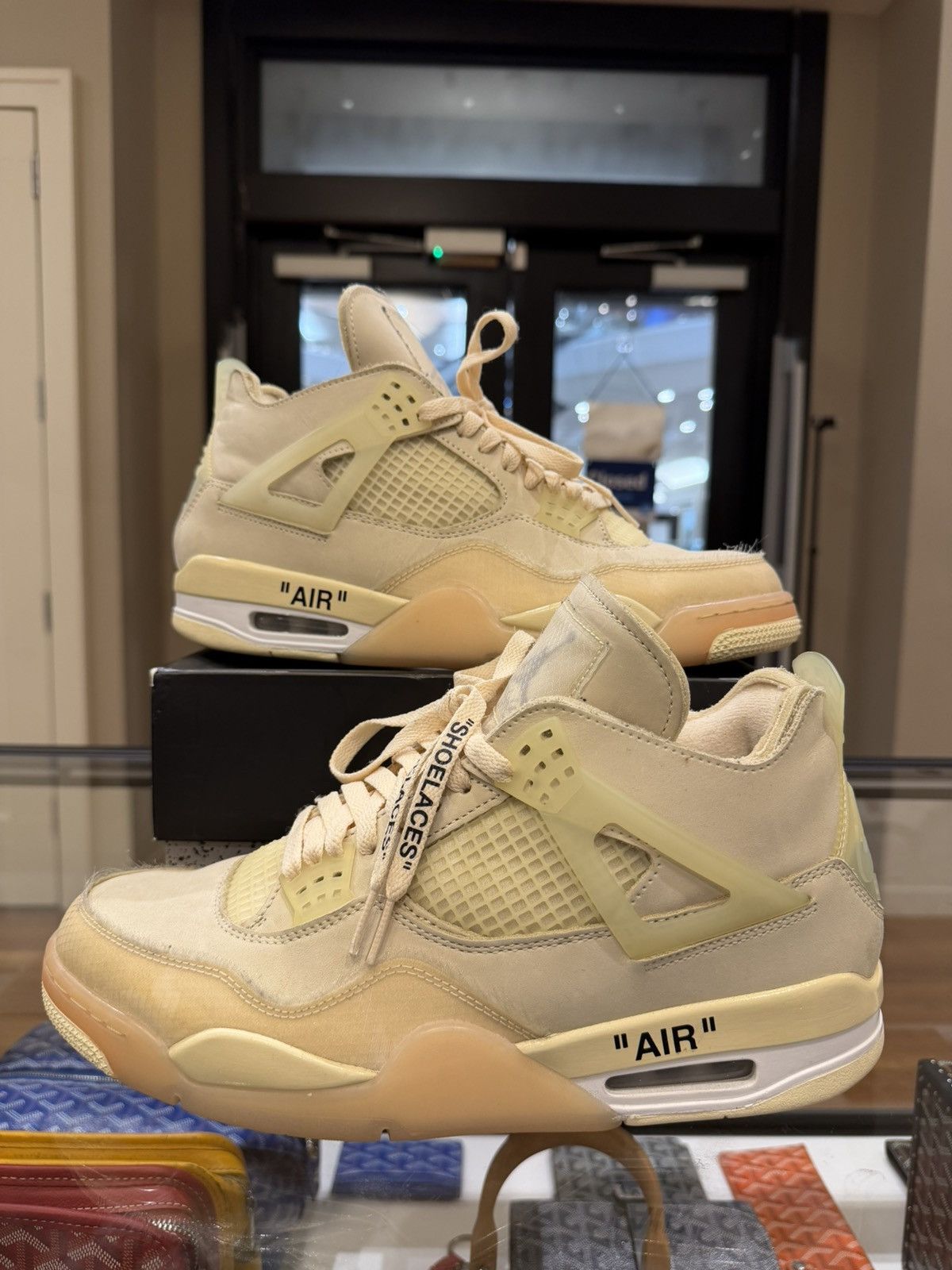 Jordan Brand Jordan 4 Retro ‘Off-White Sail’ Size US 10.5 / EU 43-44 - 1 Thumbnail